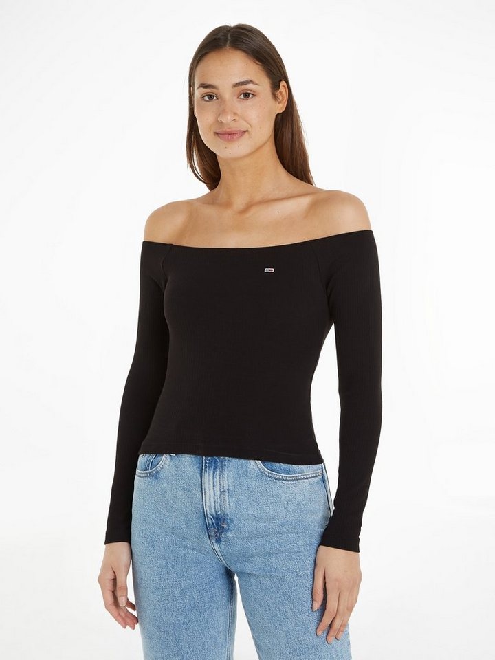 Tommy Jeans Crop-Top mit Tommy Jeans Markenlabel