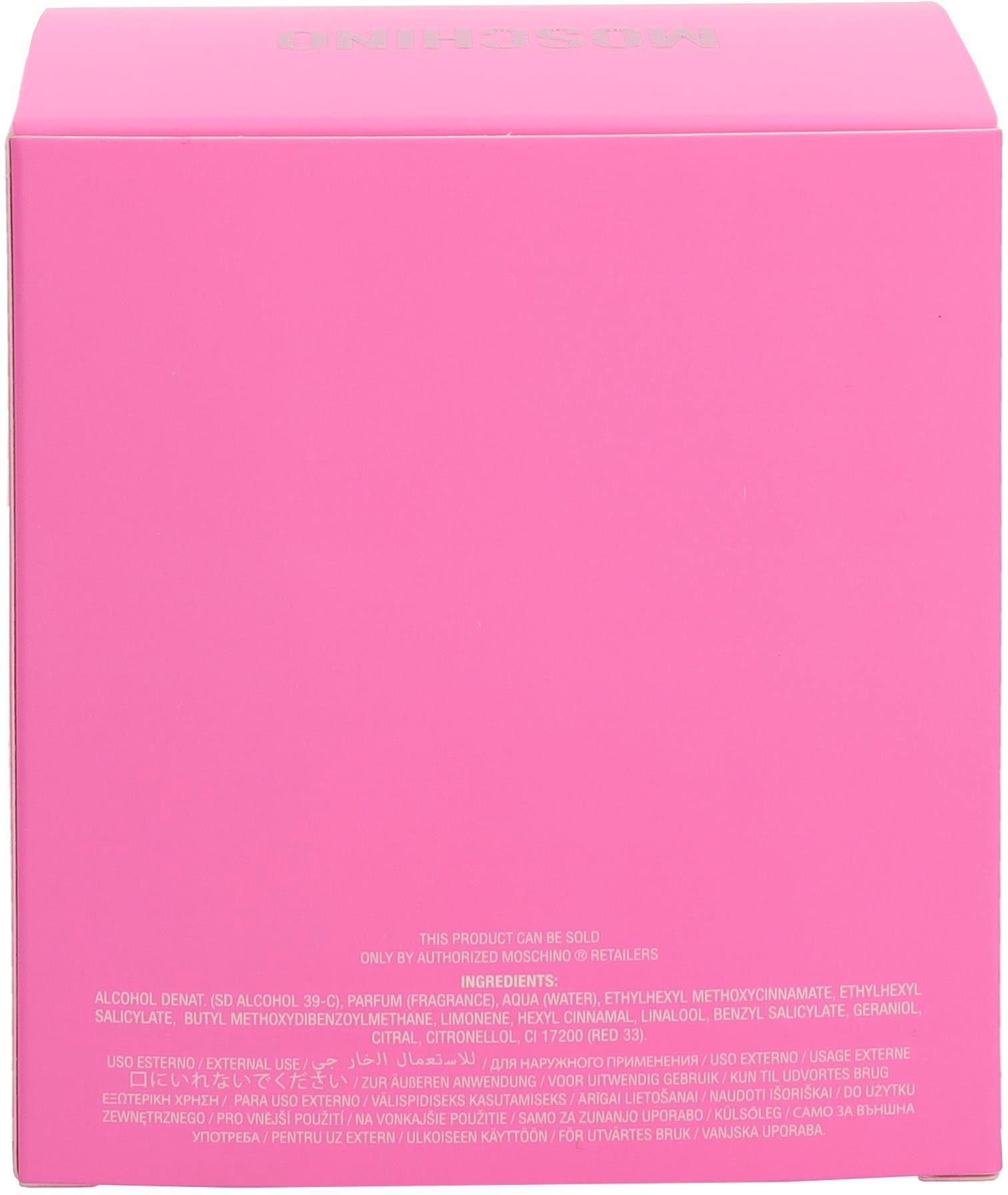 Pink Moschino Eau Toilette Bouquet de