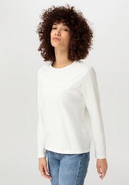 Hessnatur T-Shirt Langarm Regular aus reiner Bio-Baumwolle (1-tlg)