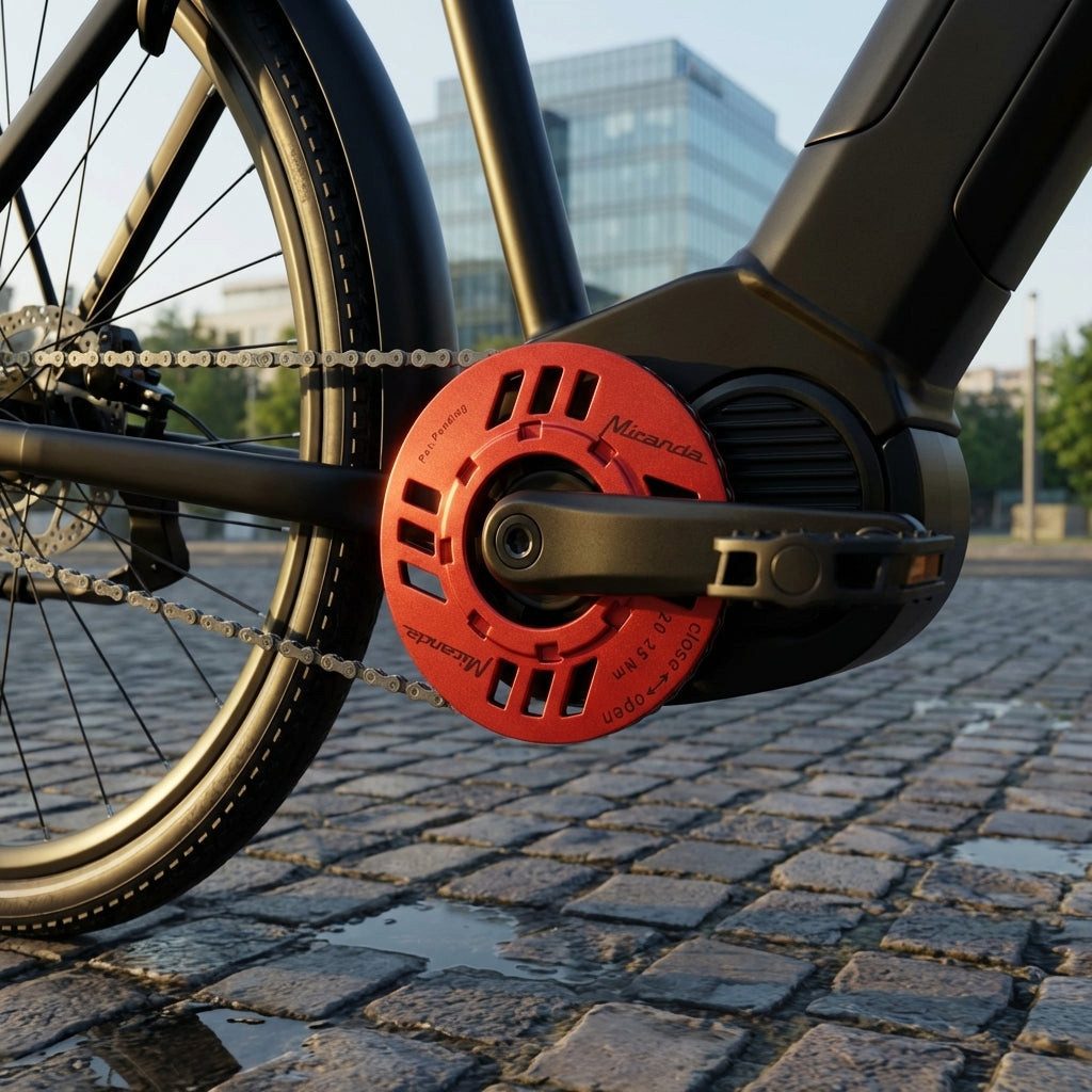 Miranda Kettenschutz Miranda Kettenschutz E-Bike (BDU2XX), rot - zuverlässiger Schutz für E