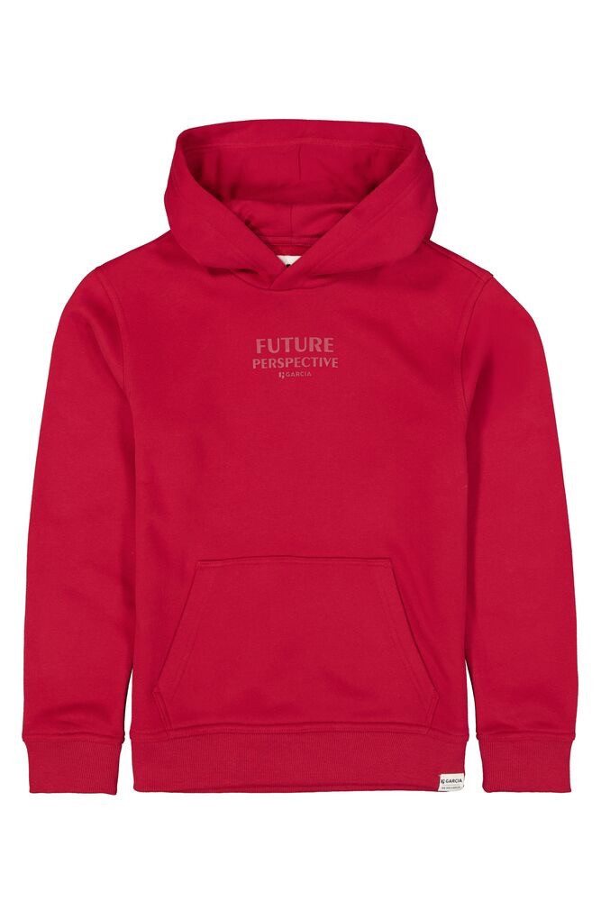 Garcia Kapuzenpullover Roter Kapuzenhoodie (Z3051-4252)
