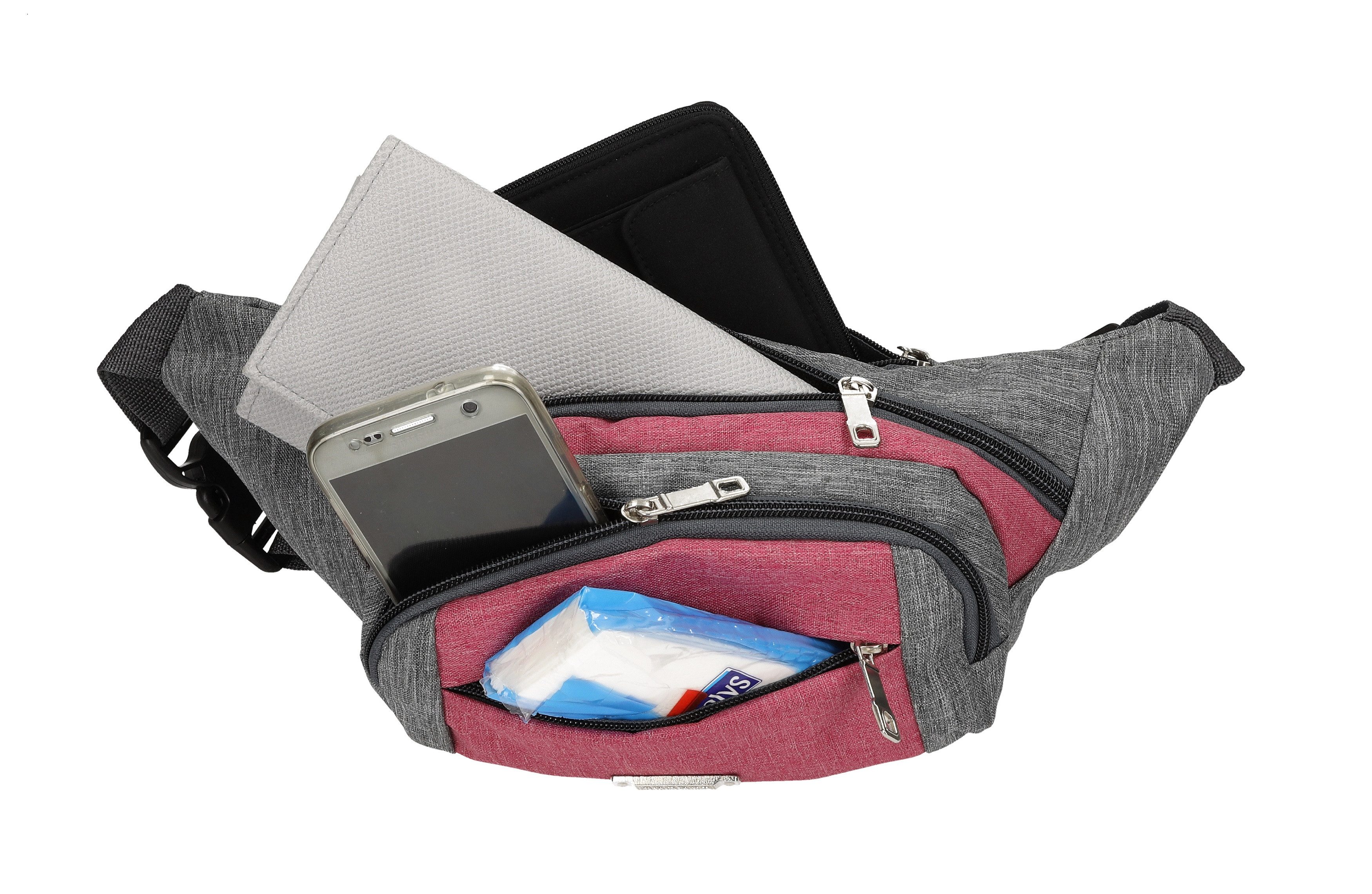 Betz Bauchtasche Bauchtasche Gürteltasche Lindau 2-farbig