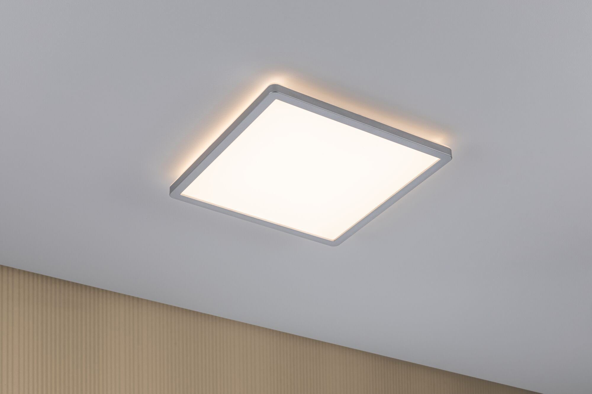 Paulmann LED Panel LED fest integriert, Atria Shine, Warmweiß