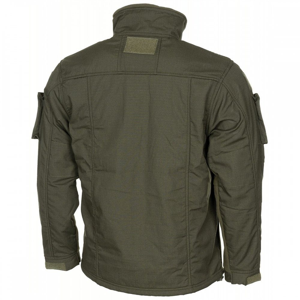 MFHHighDefence Fleecejacke Fleece-Jacke, Combat, oliv - M