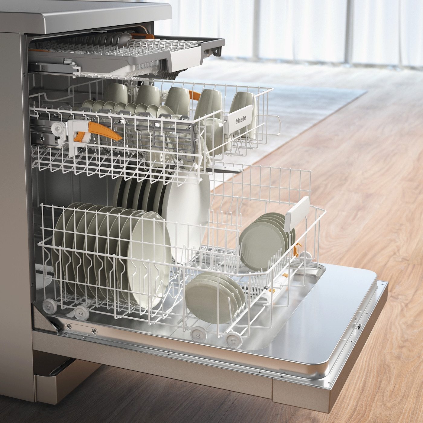Miele Standgeschirrspüler G 5811 SC Front Active Plus, 14 Maßgedecke
