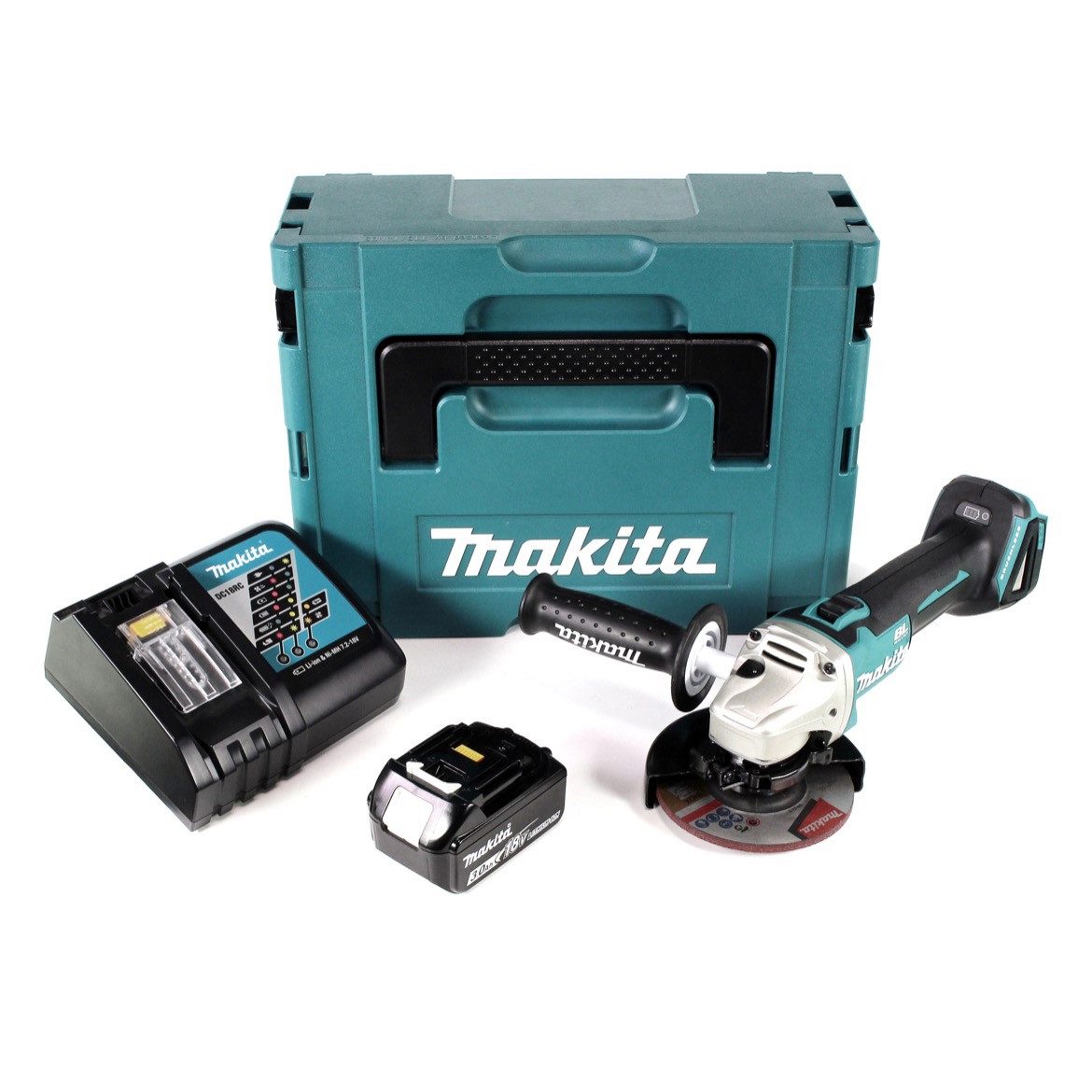 Makita Winkelschleifer DGA 504 RF1J Akku günstig online kaufen