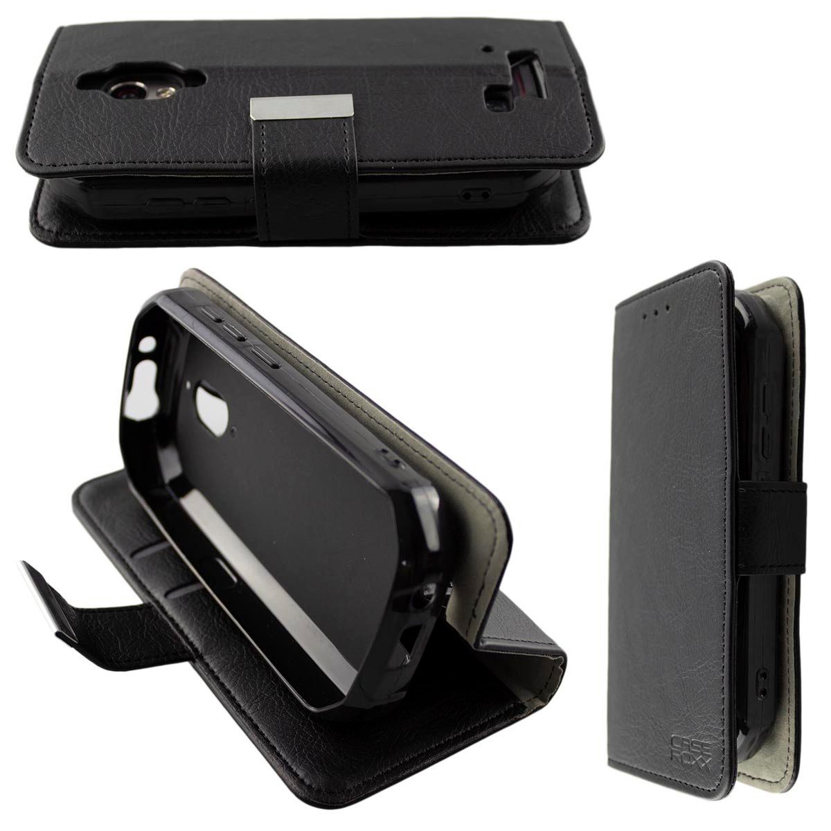 caseroxx Handytasche Bookstyle-Case für Unihertz Atom L / XL (Einzelartikel, 1-tlg., Bookstyle-Case), mit Kreditkartenfächern