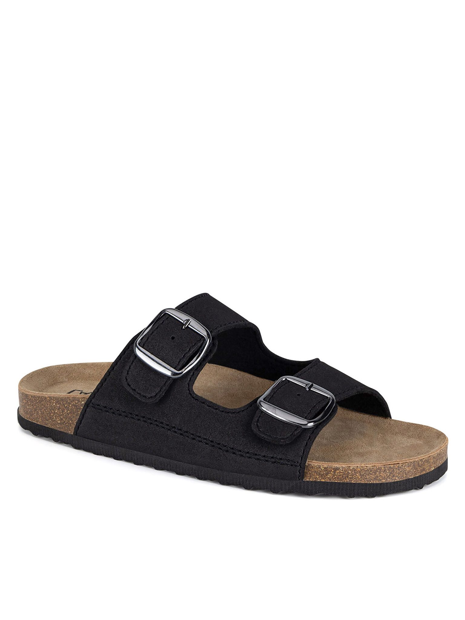 Lanetti Lanetti Pantoletten Herren 7410990001 Schwarz günstig online kaufen