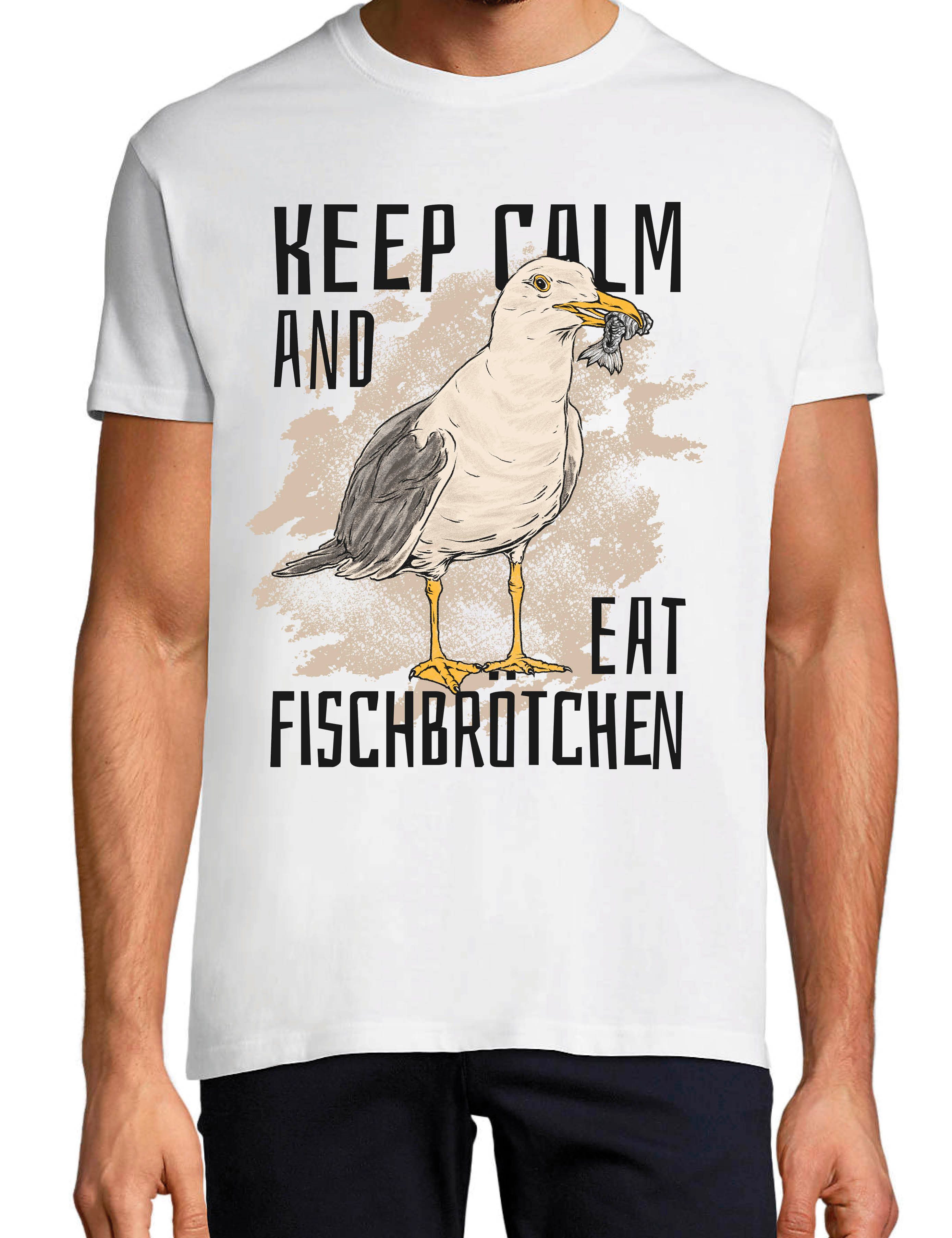 T-Shirt Fischbrötchen Herren T-Shirt