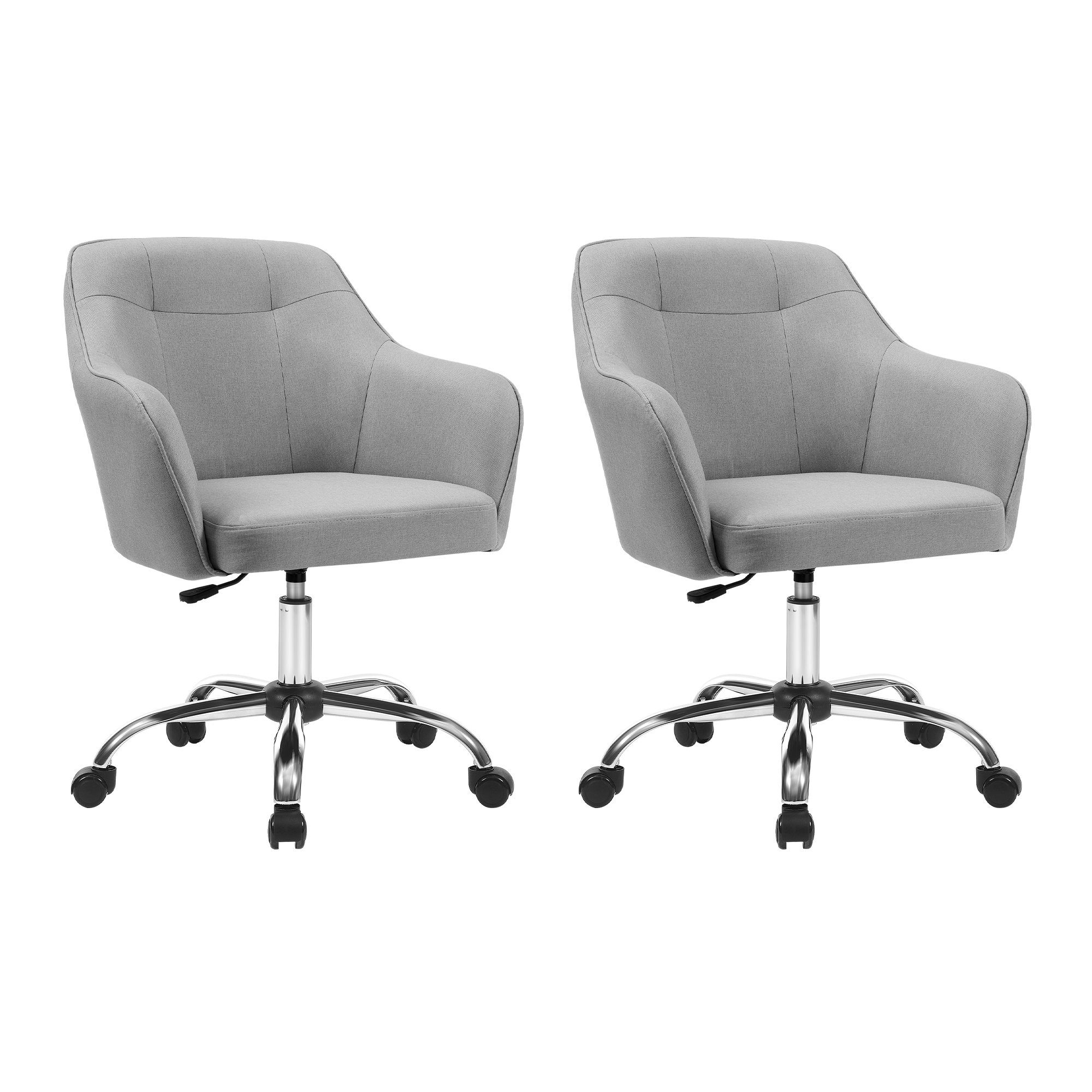 SONGMICS Bürostuhl (2 St), höhenverstellbar, atmungsaktiv, günstig online kaufen