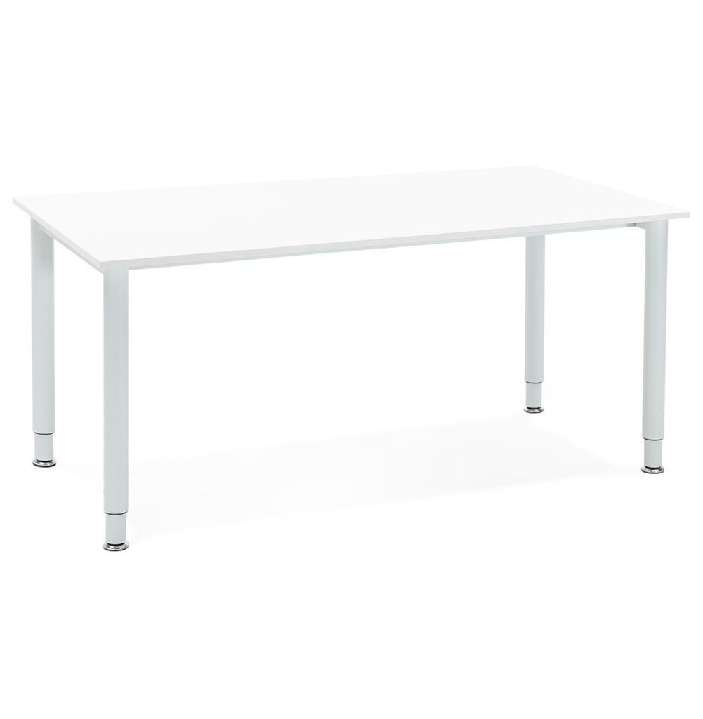 Kokoon Design Schreibtisch BURO Weiß | Reinweiß