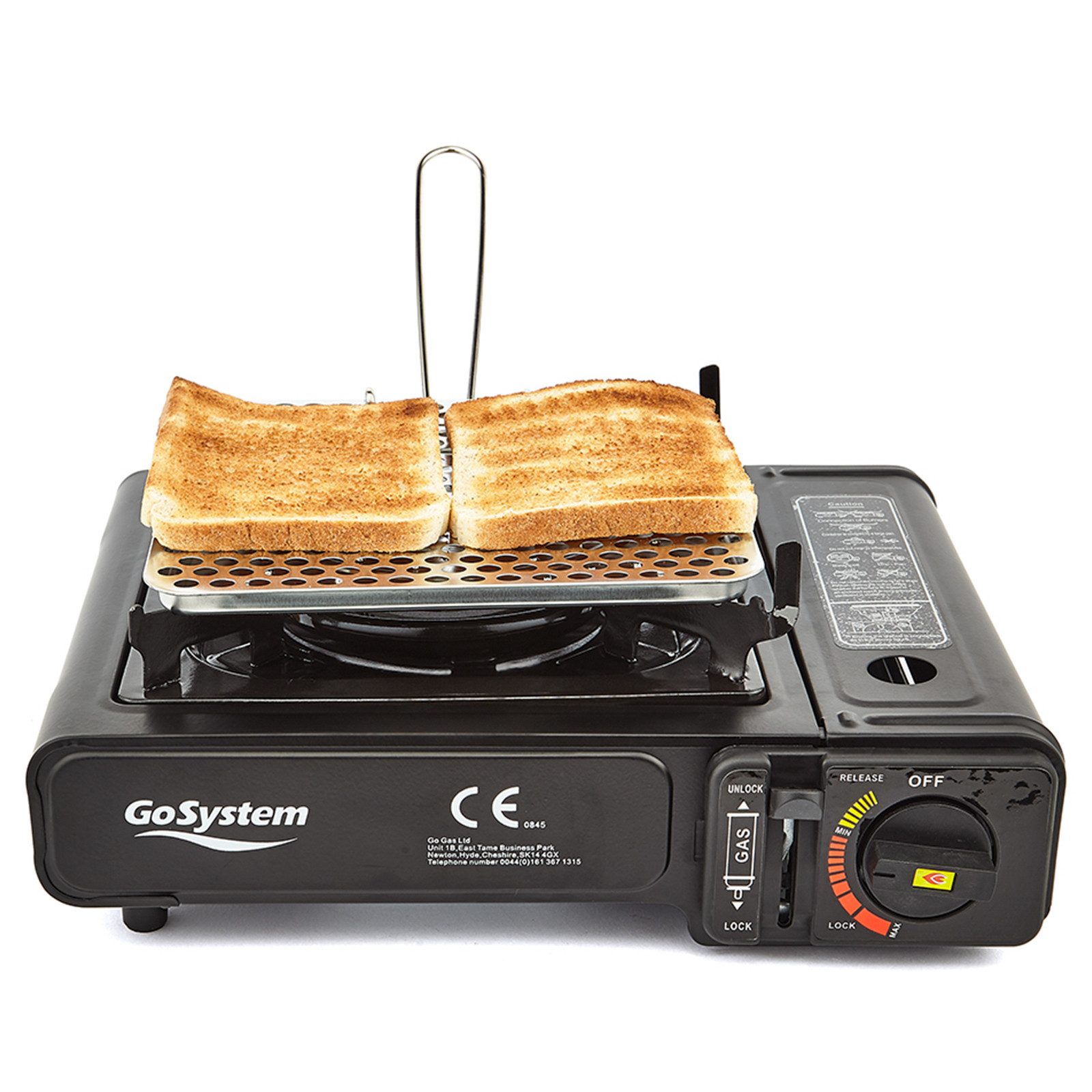 Go System Gaskocher Camping & Outdoor Toaster, Für Gas & Benzin Мультиварки Faltbar Edelstahl