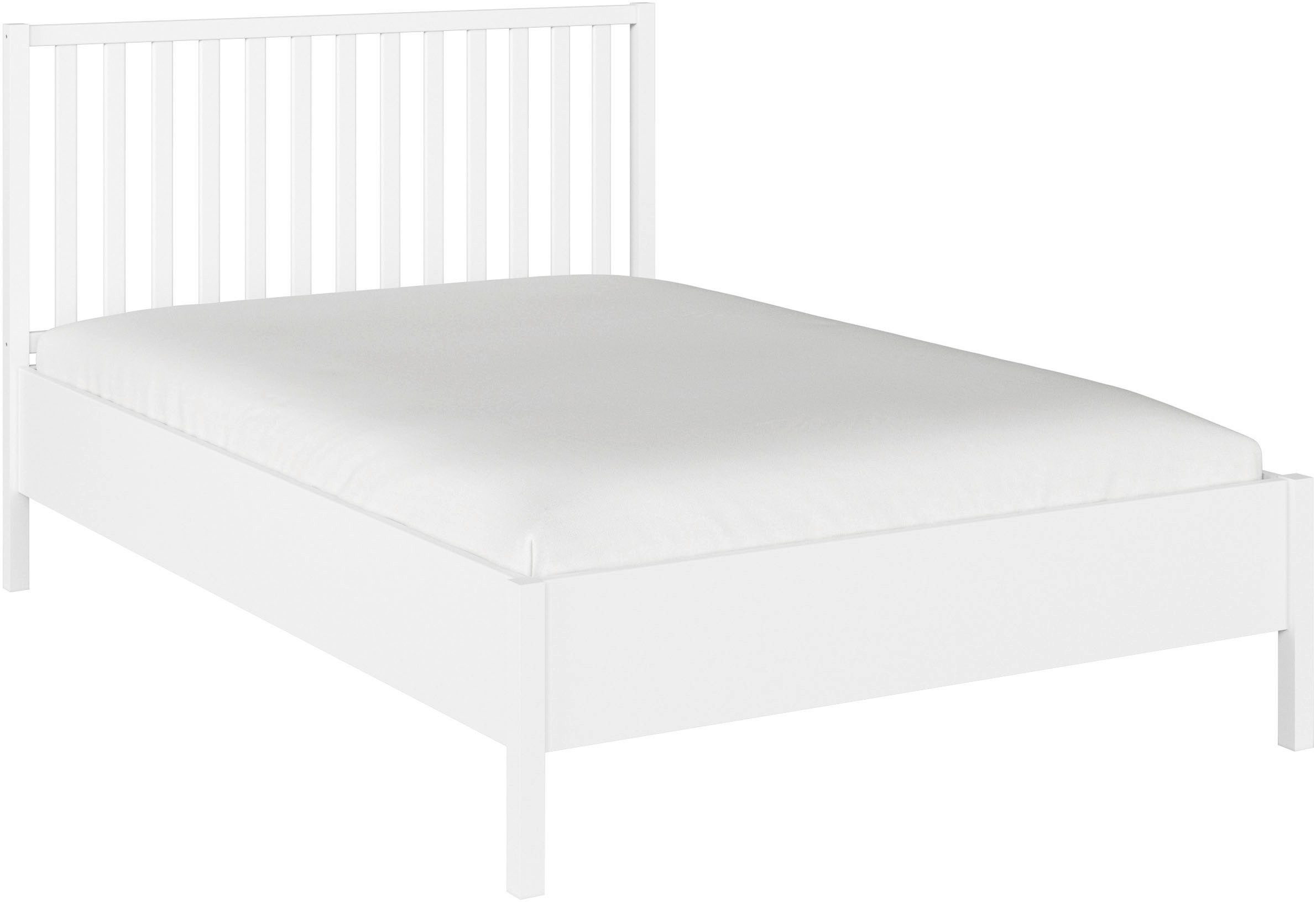 OTTO home Bettgestell Schlafzimmermöbel Möbel Landhaus Einzelbett Doppelbett Stauraum YLVA (Breite 90x200 cm oder 140x200 cm), mit Sprossenkopfteil im Landhausstil MADE IN GERMANY