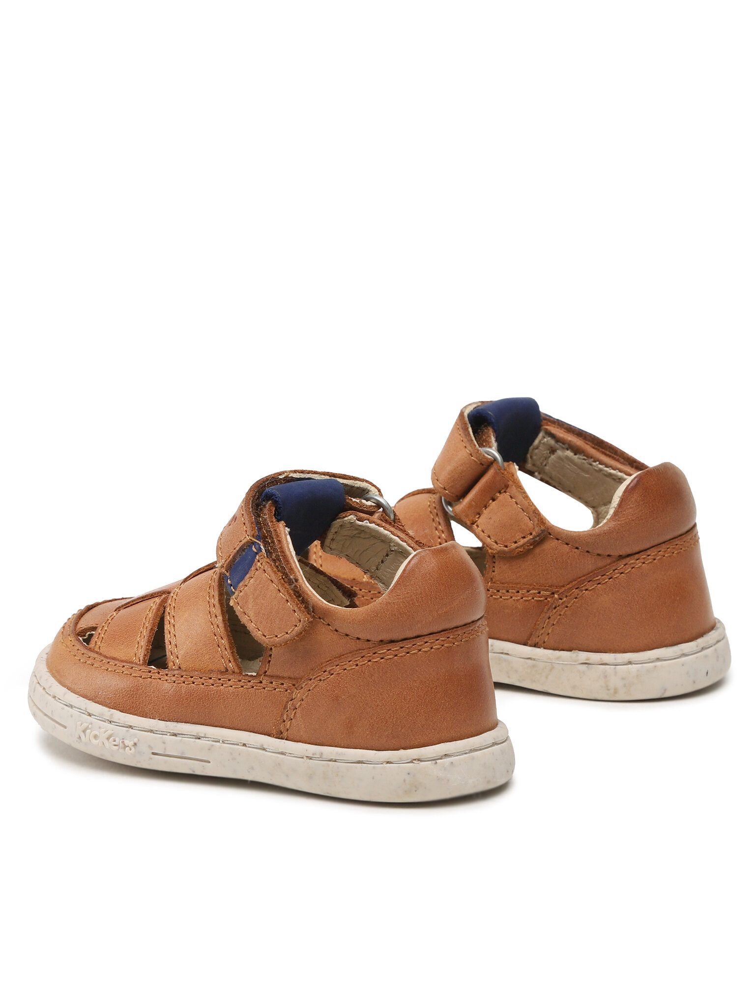 Kickers Sandalen Tractus 894822-10 M Camel Bleu Sandale