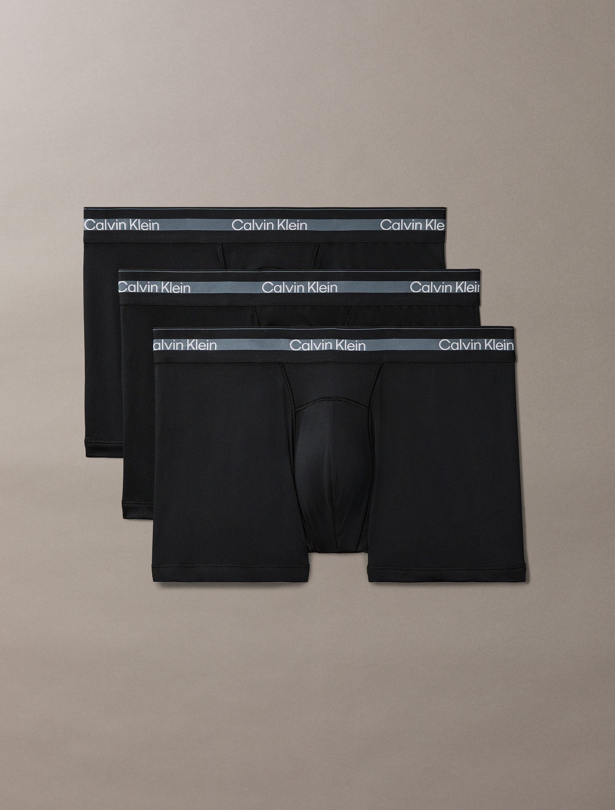 Calvin Klein Underwear Trunk (Packung, 3-St., 3er-Pack) Active Mesh-Unterhose, leicht transparent und mit elastischem Bund