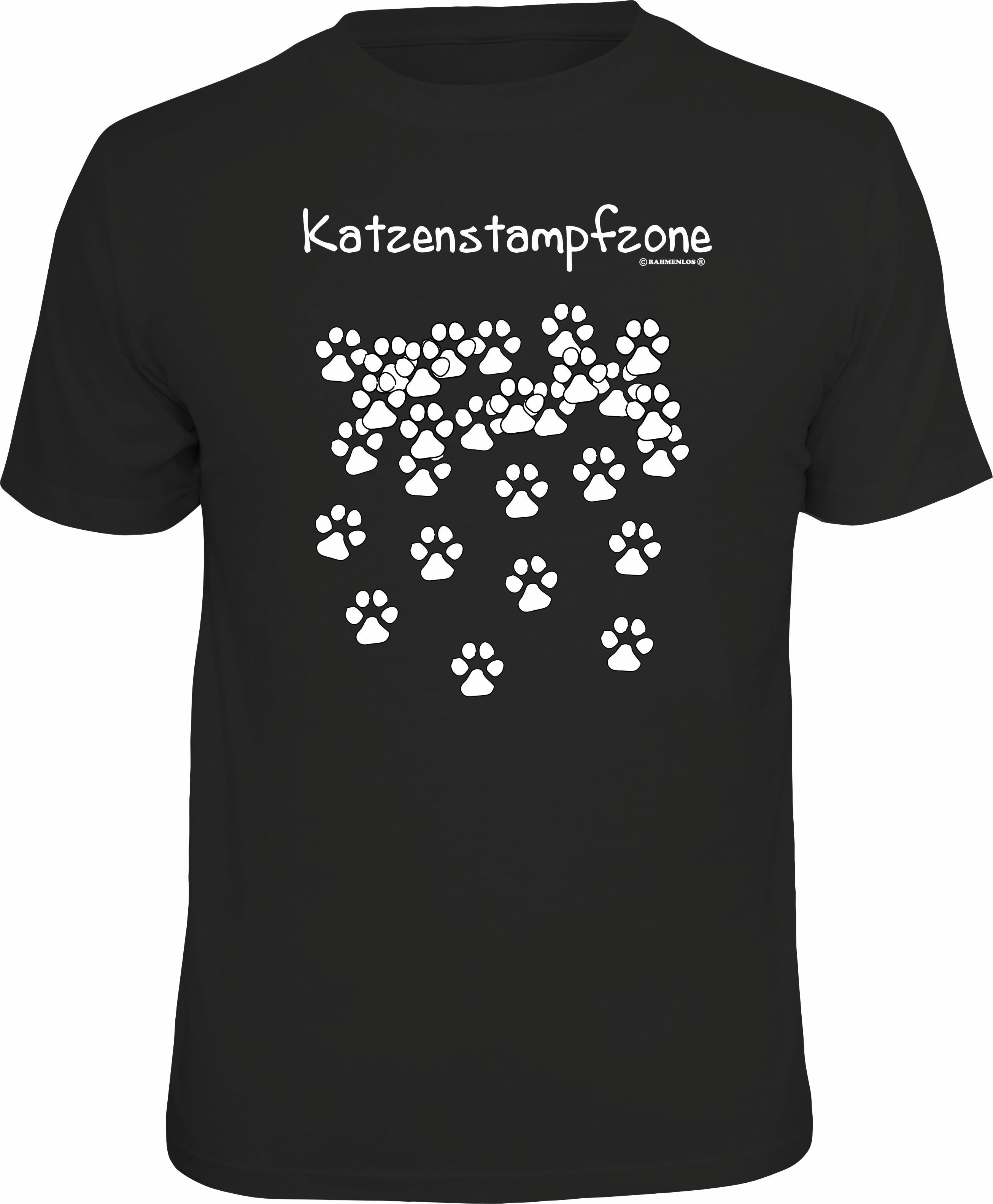 RAHMENLOS® T-Shirt für Angler: mein Essen günstig online kaufen