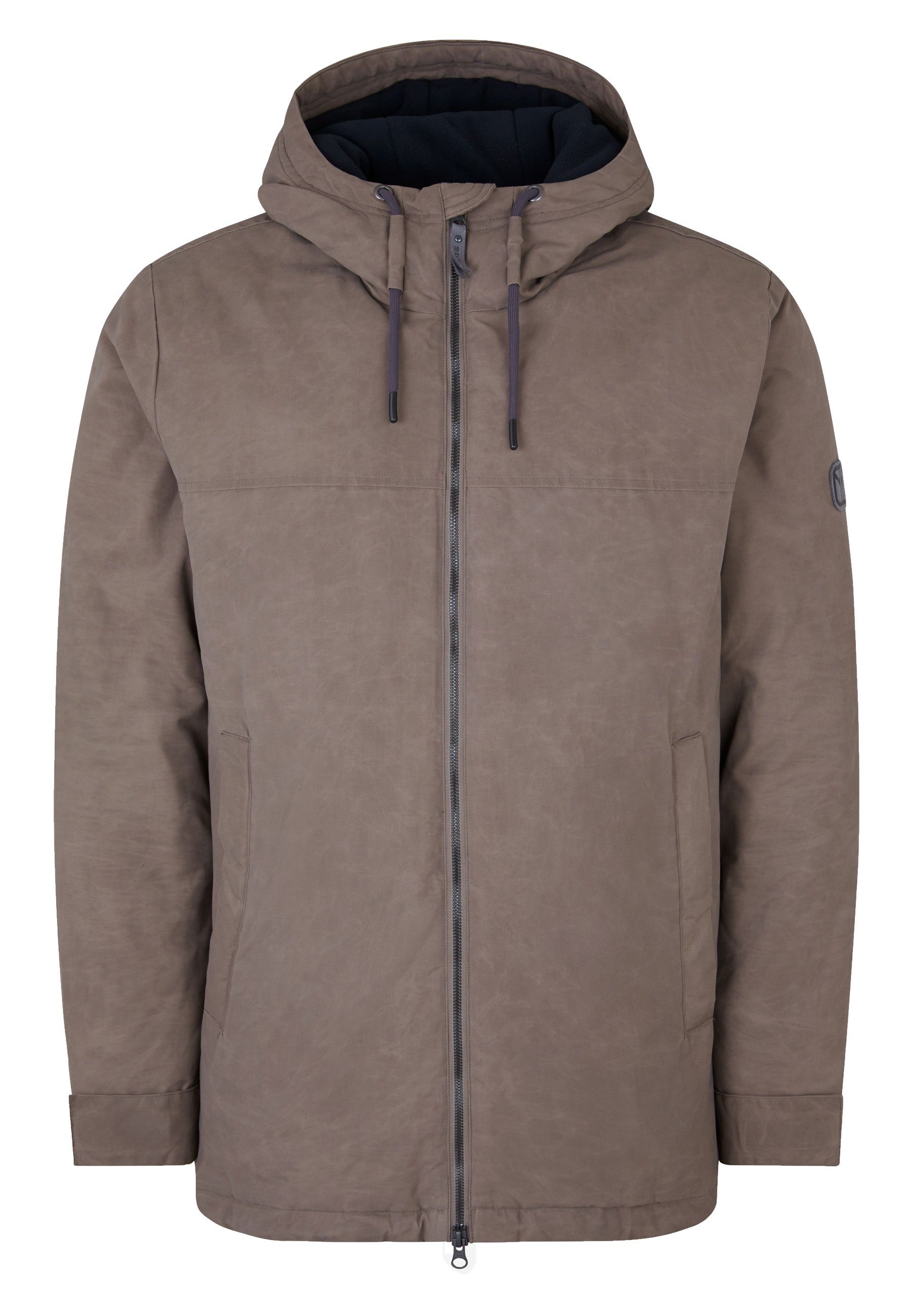 Elkline Winterjacke Well Done wasserabweisend und pflegeleicht khaki