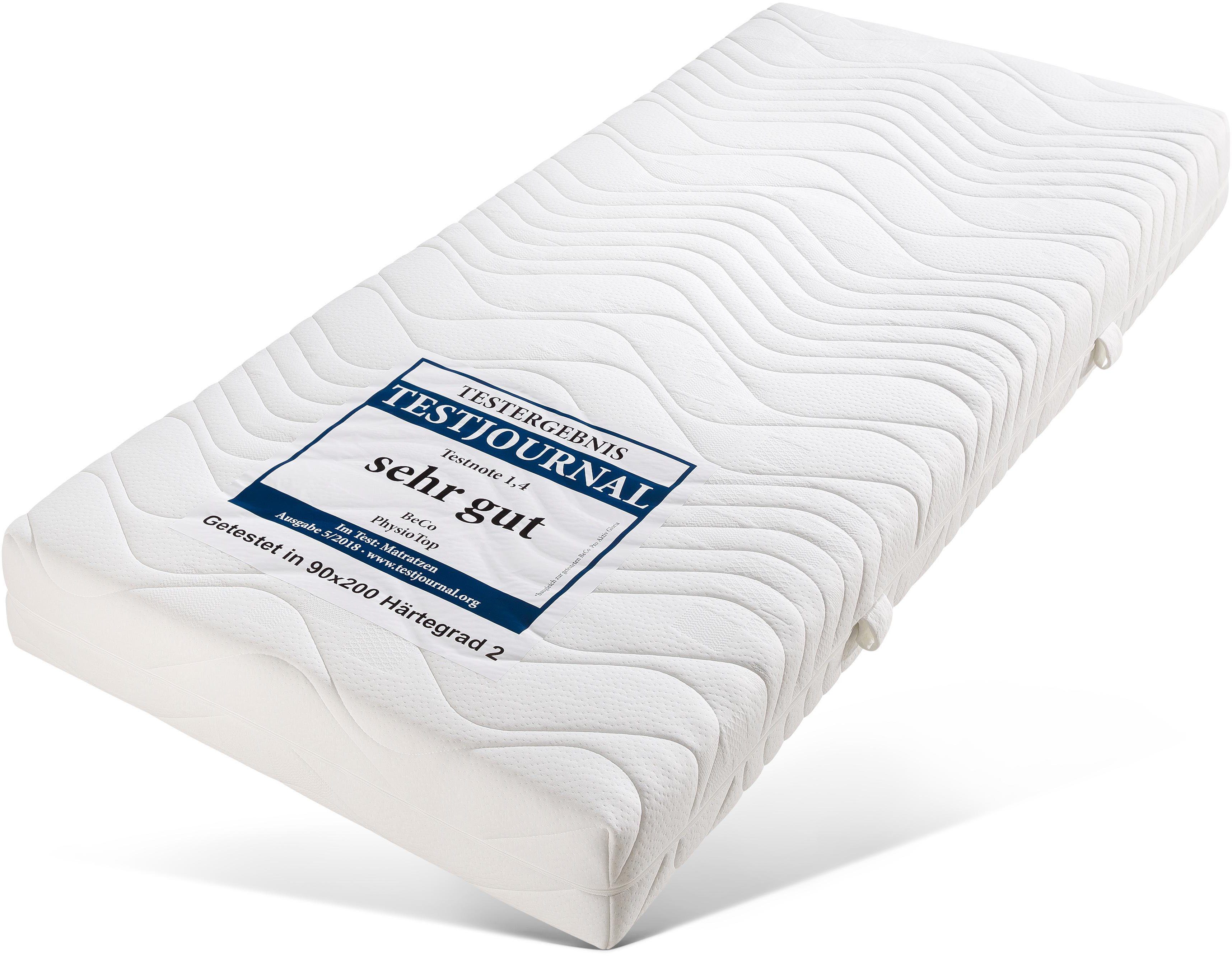 Taschenfederkernmatratze »Physio Top«, BeCo EXCLUSIV, 23 cm hoch, 480 Federn, von TESTJOURNAL