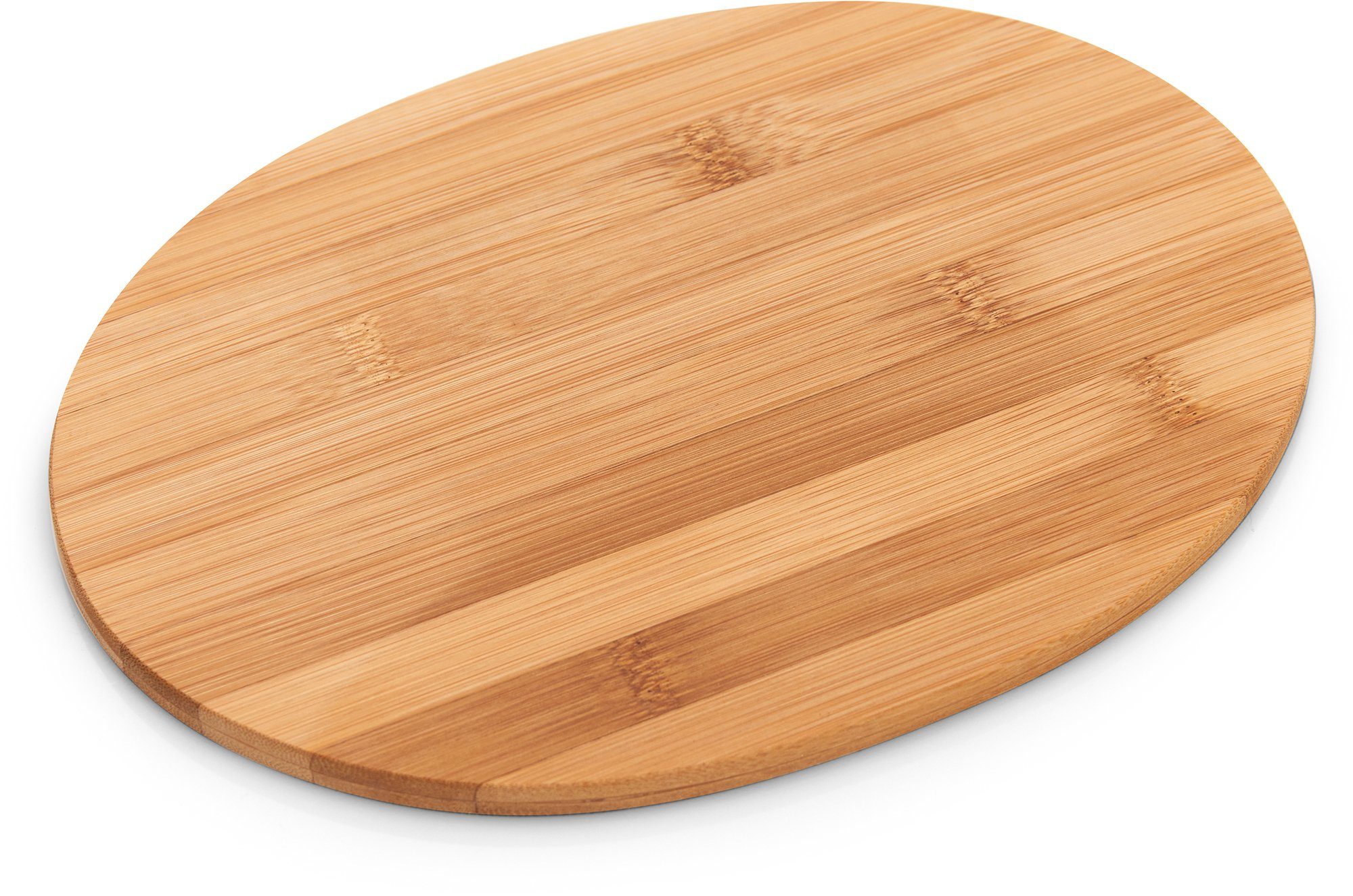 Zeller Present Frühstücksbrett Bamboo, Bambus, (Set, 7-St), oval