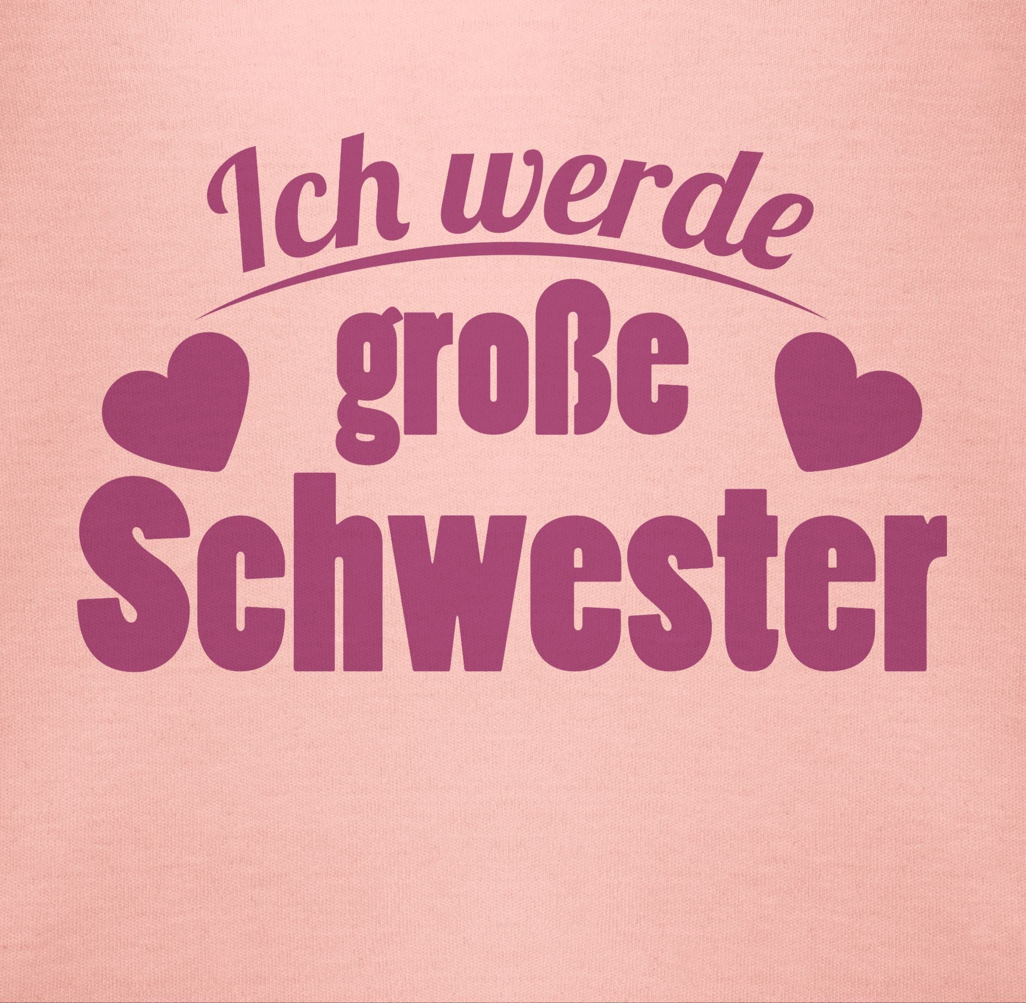 Shirtracer T-Shirt Ich werde große Schwester Große Schwester – Bild 2 von 5