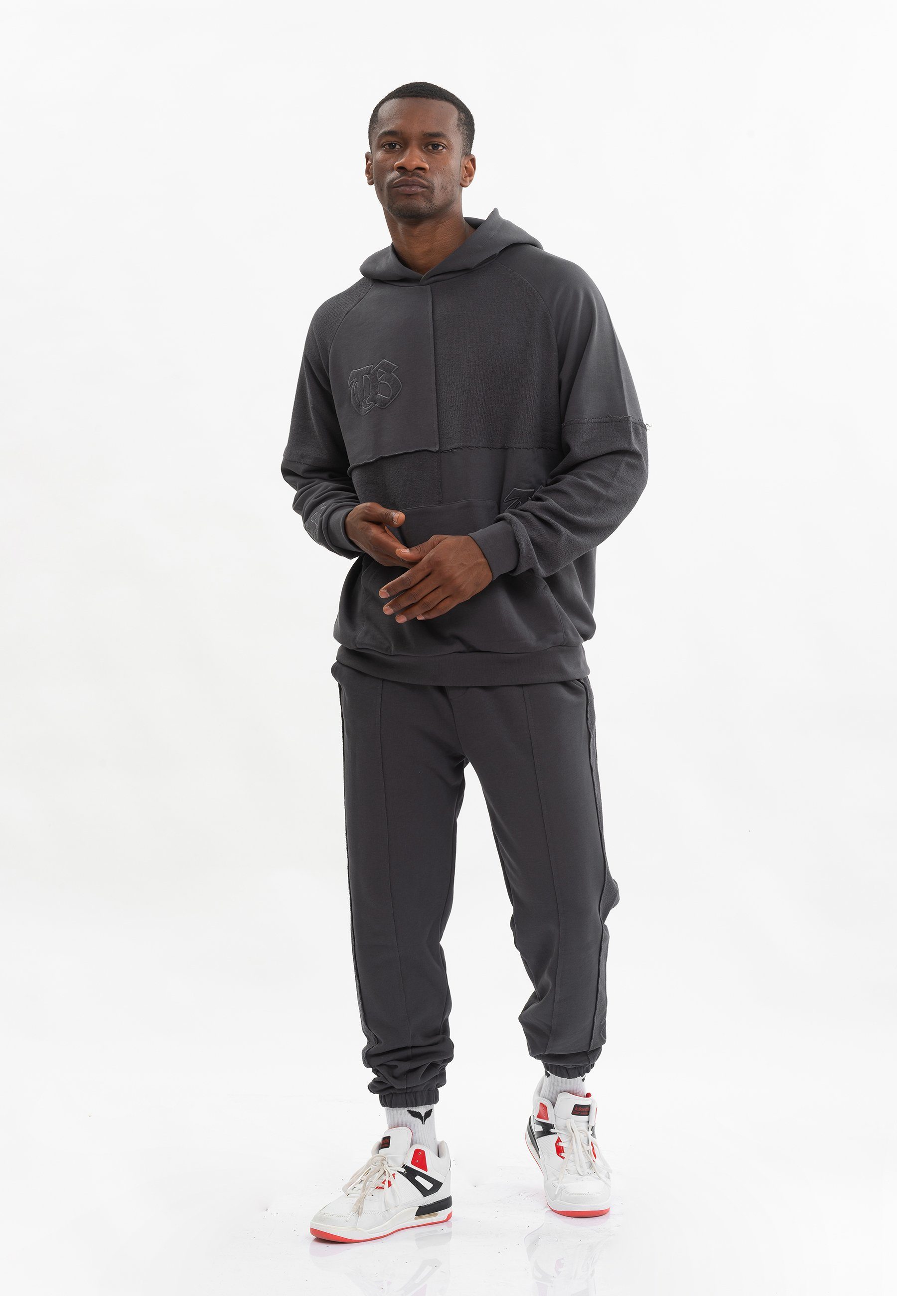 Tom Barron Sportanzug MENS OVERSIZE SPORT TRACKSUIT PANT AND SWEATSHIRT