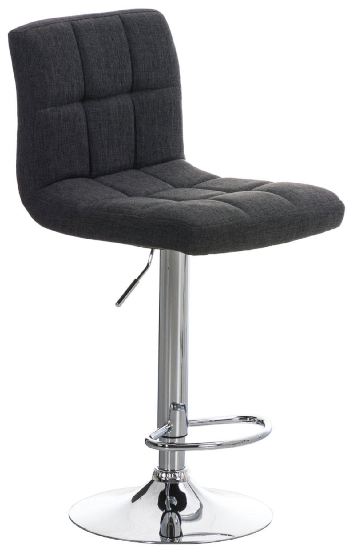 CLP Barhocker Peru Stoff (2er Set, 2 St., 2er), dreh-&höhenverstellbar, Metall