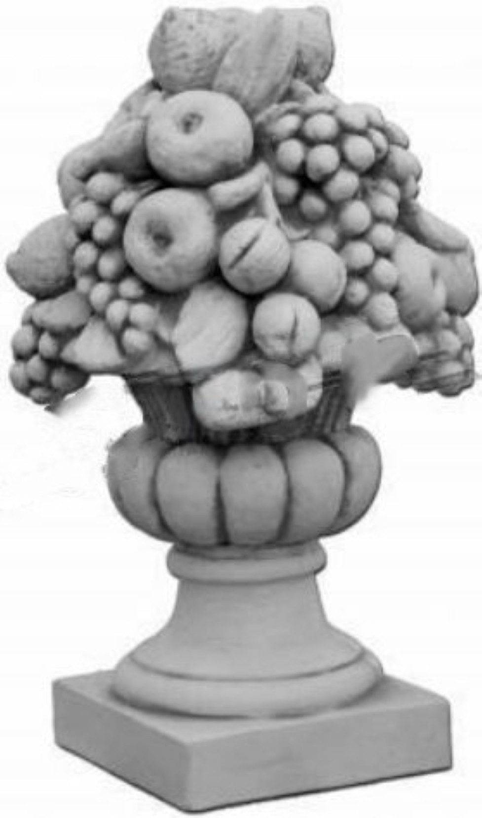Skulptur Säulen Statue Sockel Kopf Abdeckung Säule Antik Stil Garten S110013