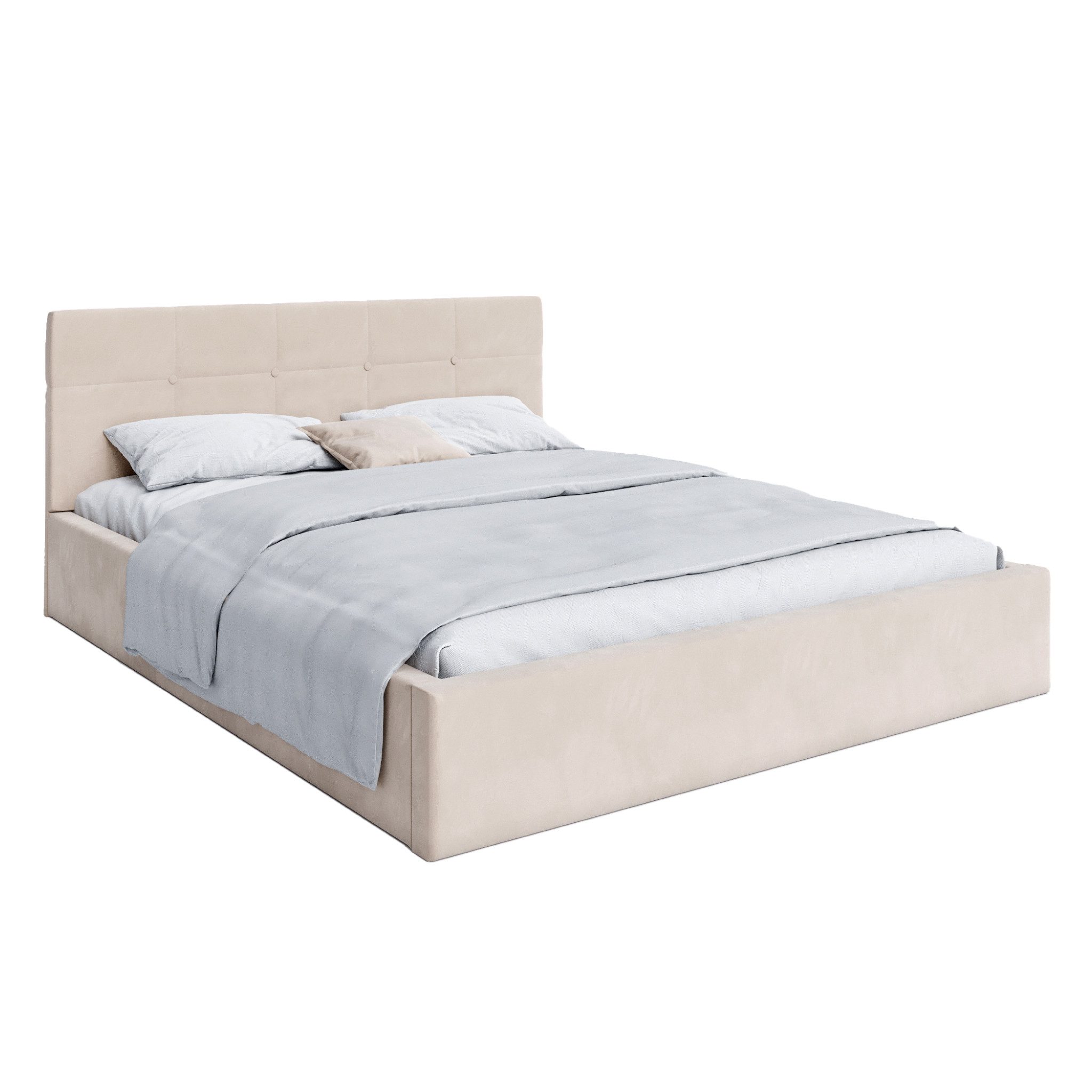 FDM Polsterbett VEGAS Bettkasten MADE IN EU - mit hochwertigem Velours Bezu günstig online kaufen