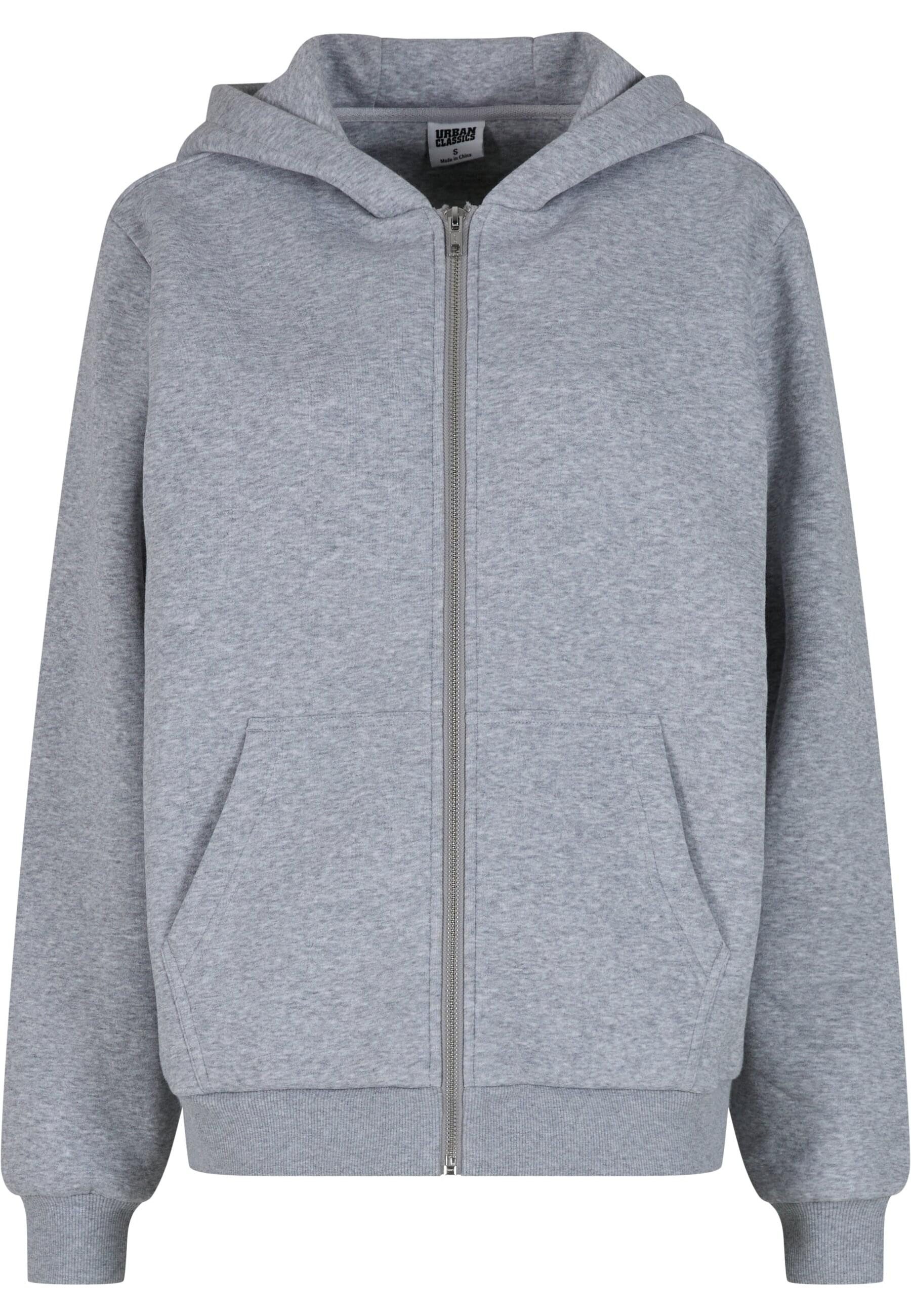 URBAN CLASSICS Cardigan Urban Classics Ladies Fluffy Zip Cardigan (1-tlg) günstig online kaufen