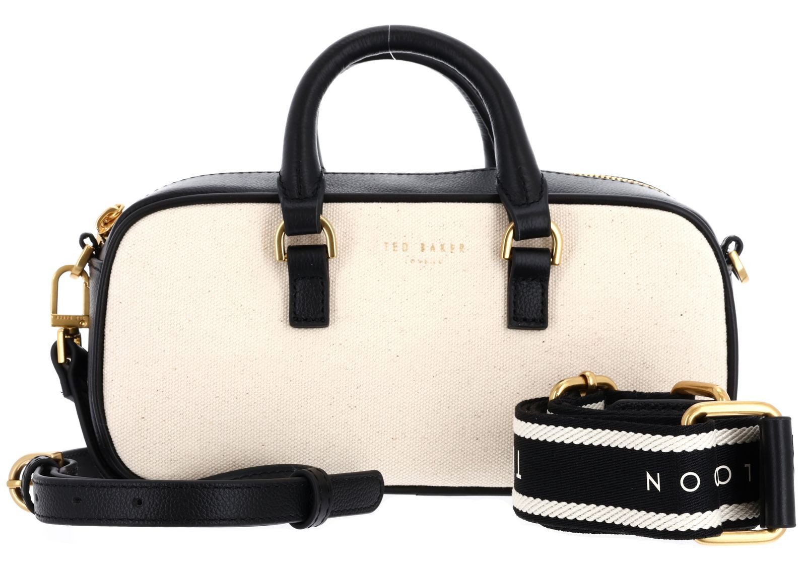 Handtasche Elongated Canvas Boxy Top Handle Bag