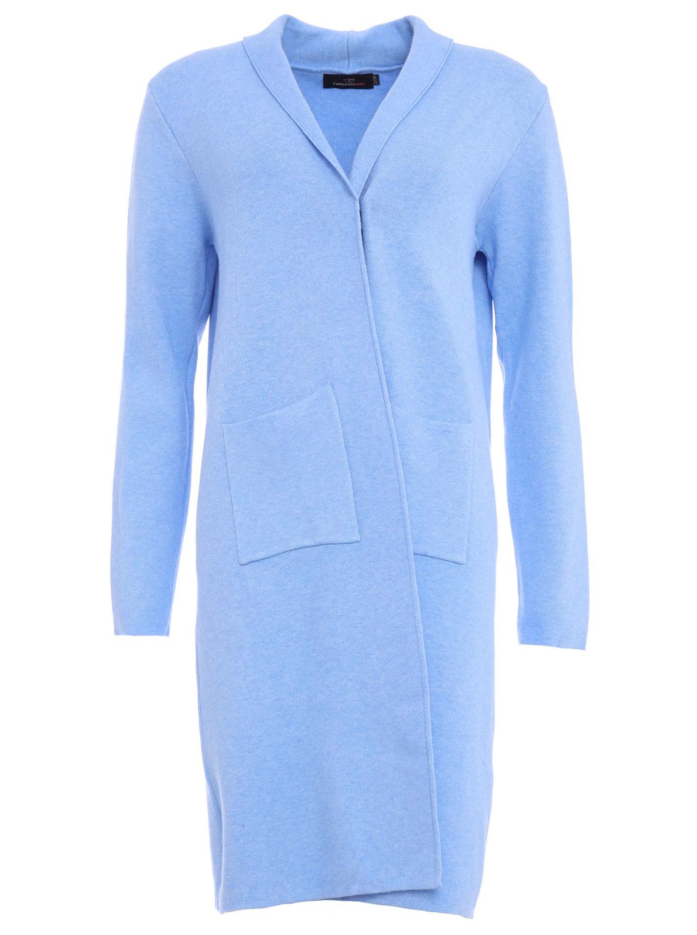 Zwillingsherz Cardigan Strickjacke mit Kragen "Jessi" günstig online kaufen