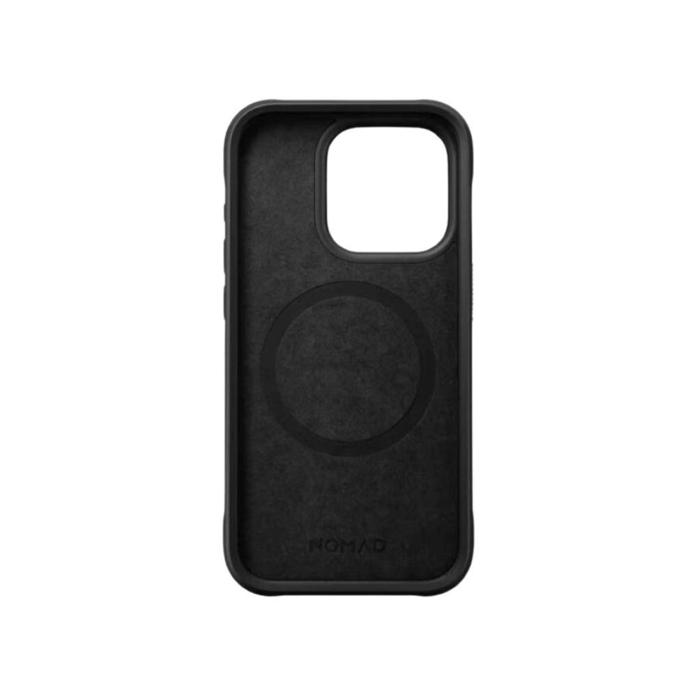 Nomad Smartphone-Hülle Rugged Case, für iPhone 15 Pro, Shadow Black