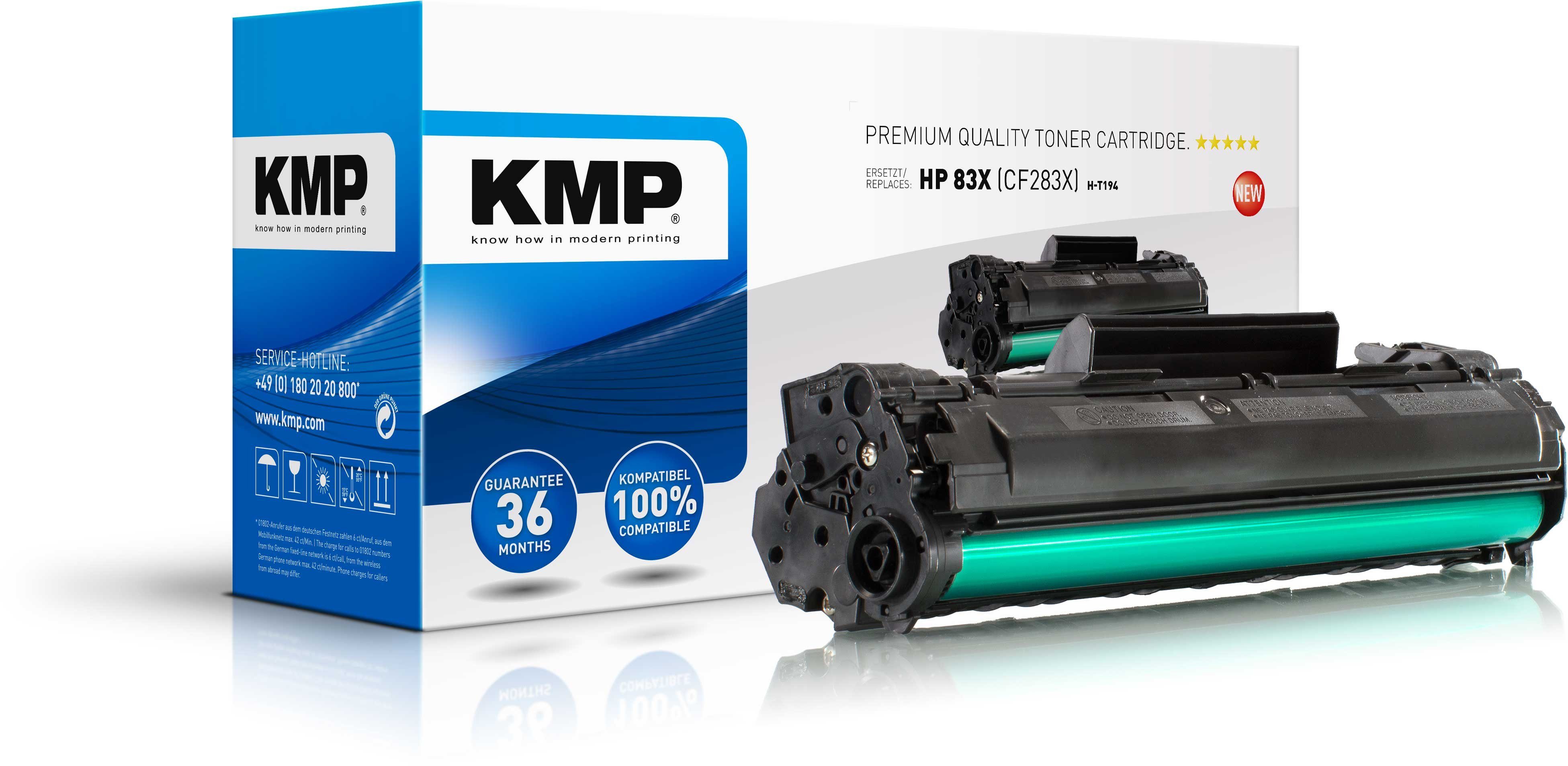 Thumbnail - KMP Tonerkartusche 1 Toner H-T194 ERSETZT HP 83X - black, (1-St)