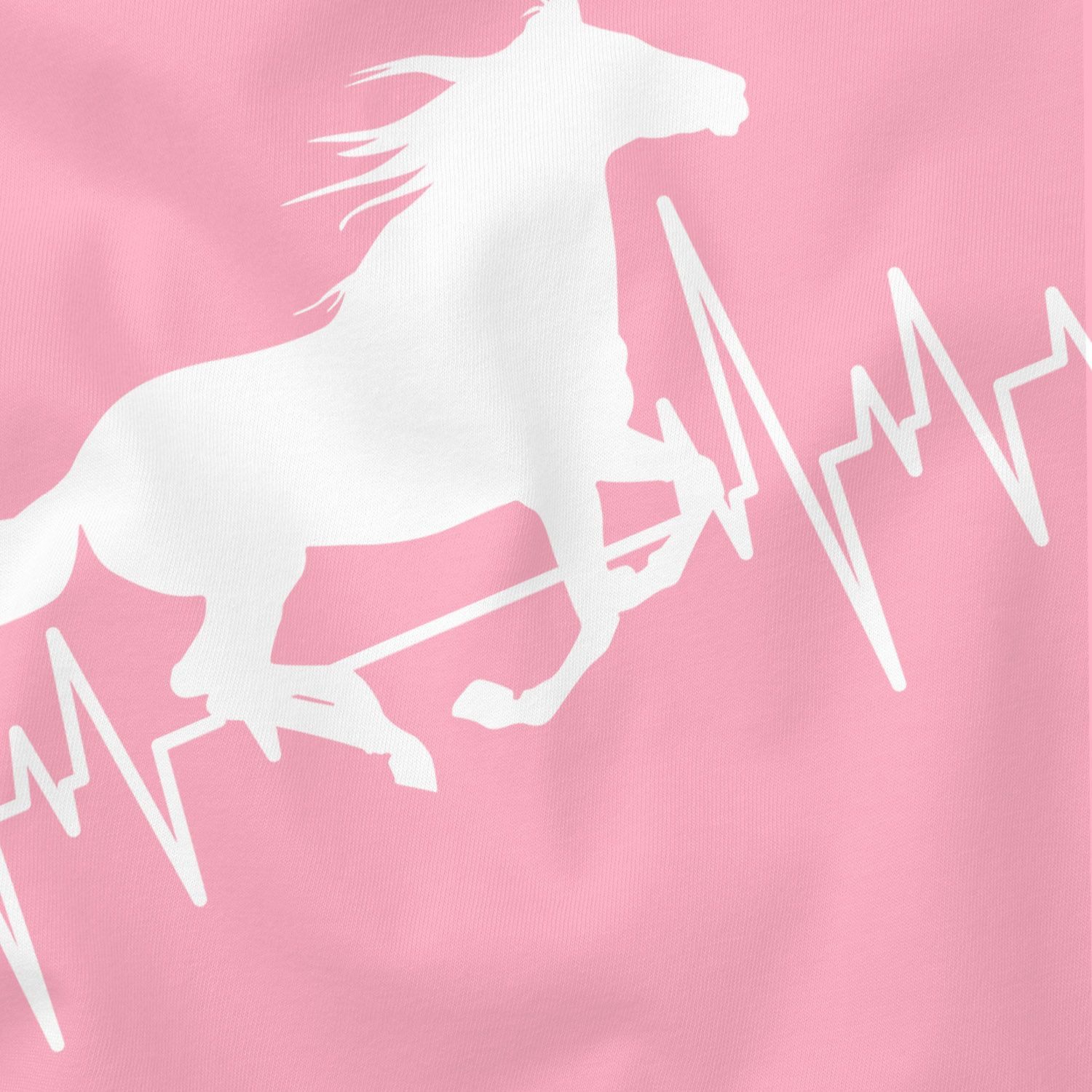 MoonWorks Print-Shirt Kinder T-Shirt Mädchen Pferd Motiv Reiten Geschenk für Mädchen Pferde