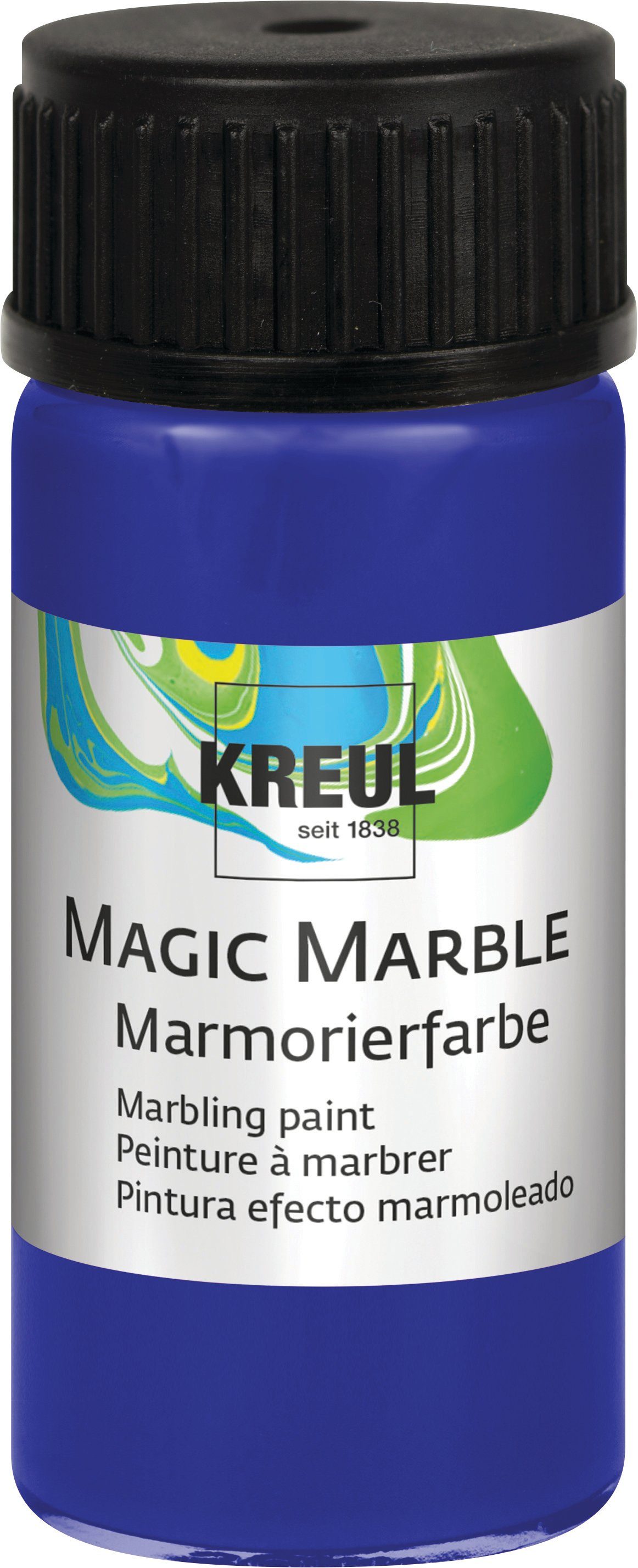 Bastelfarbe Marmorierfarbe Magic Marble