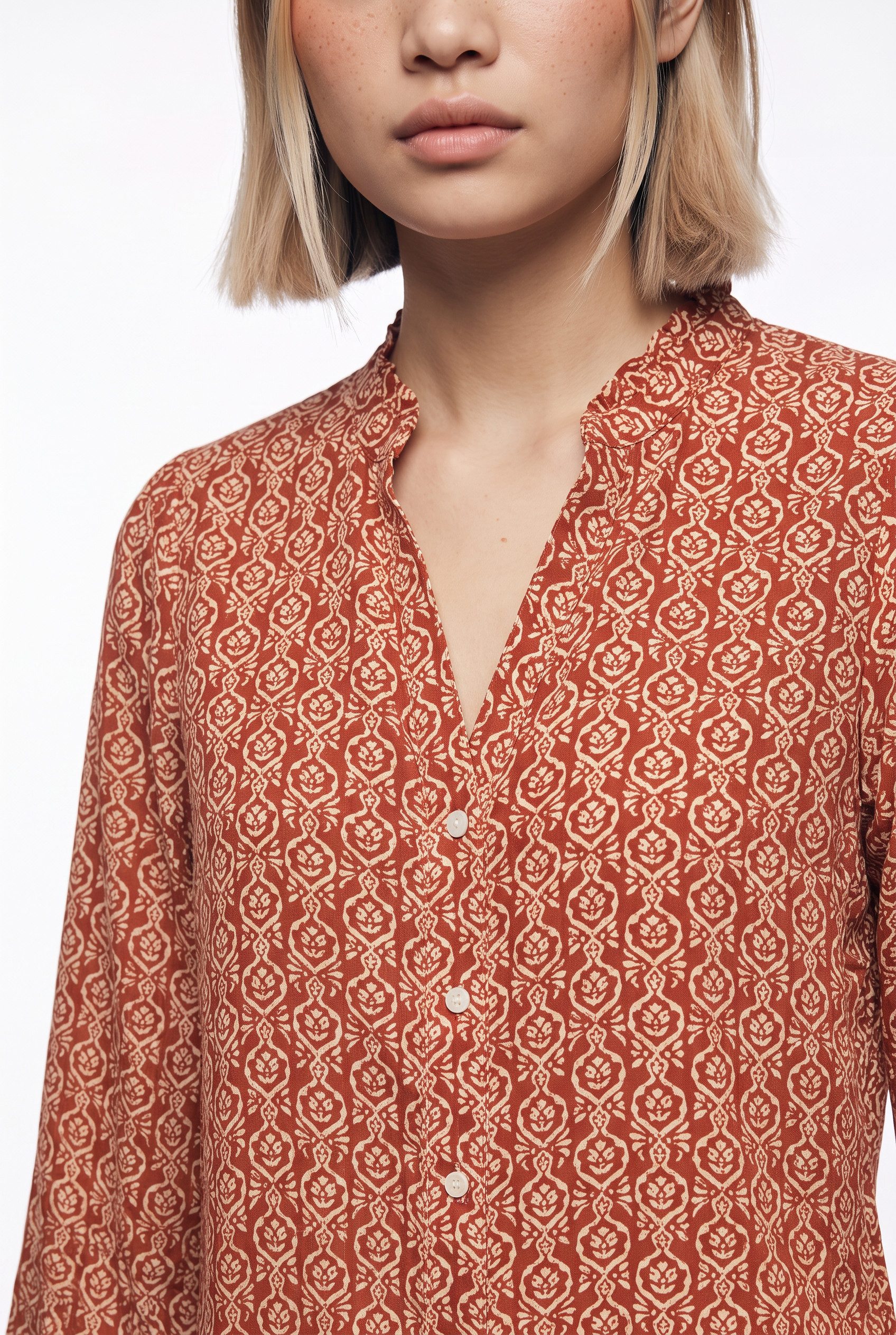 ONLY Langarmbluse ONLRAYA L/S SHIRT WVN Viskose, regular fit – Bild 3 von 5