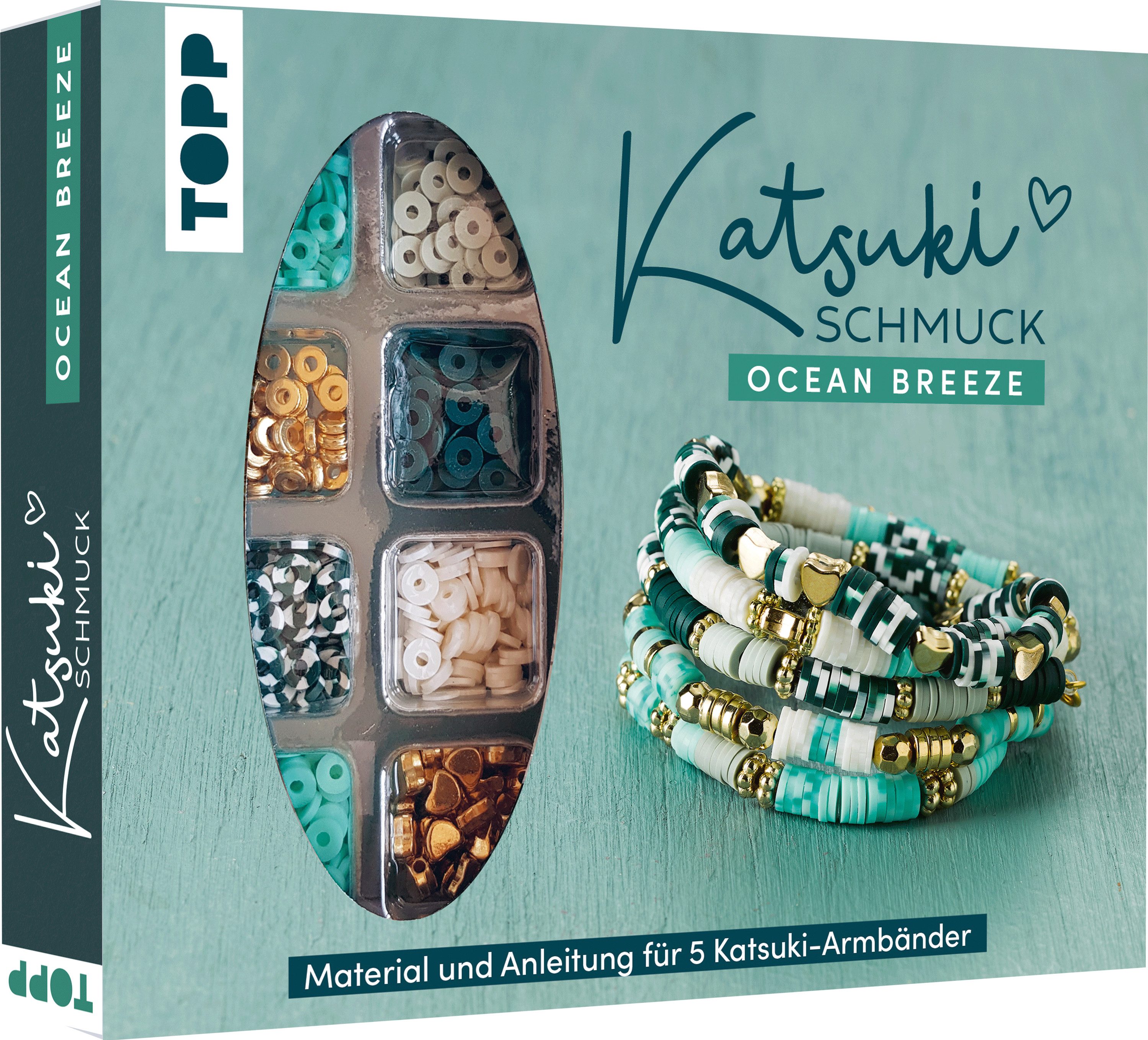 Topp Schmuckset Katsuki Schmuckset 'Ocean Breeze', inkl. 600 Perlen
