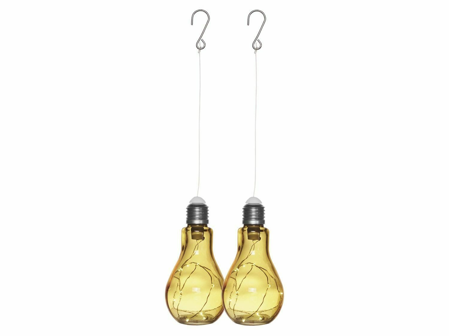 Melinera LED-Leuchtmittel Melinera Deko LED Glühbirnen Farbleuchte IP44, 2 St.