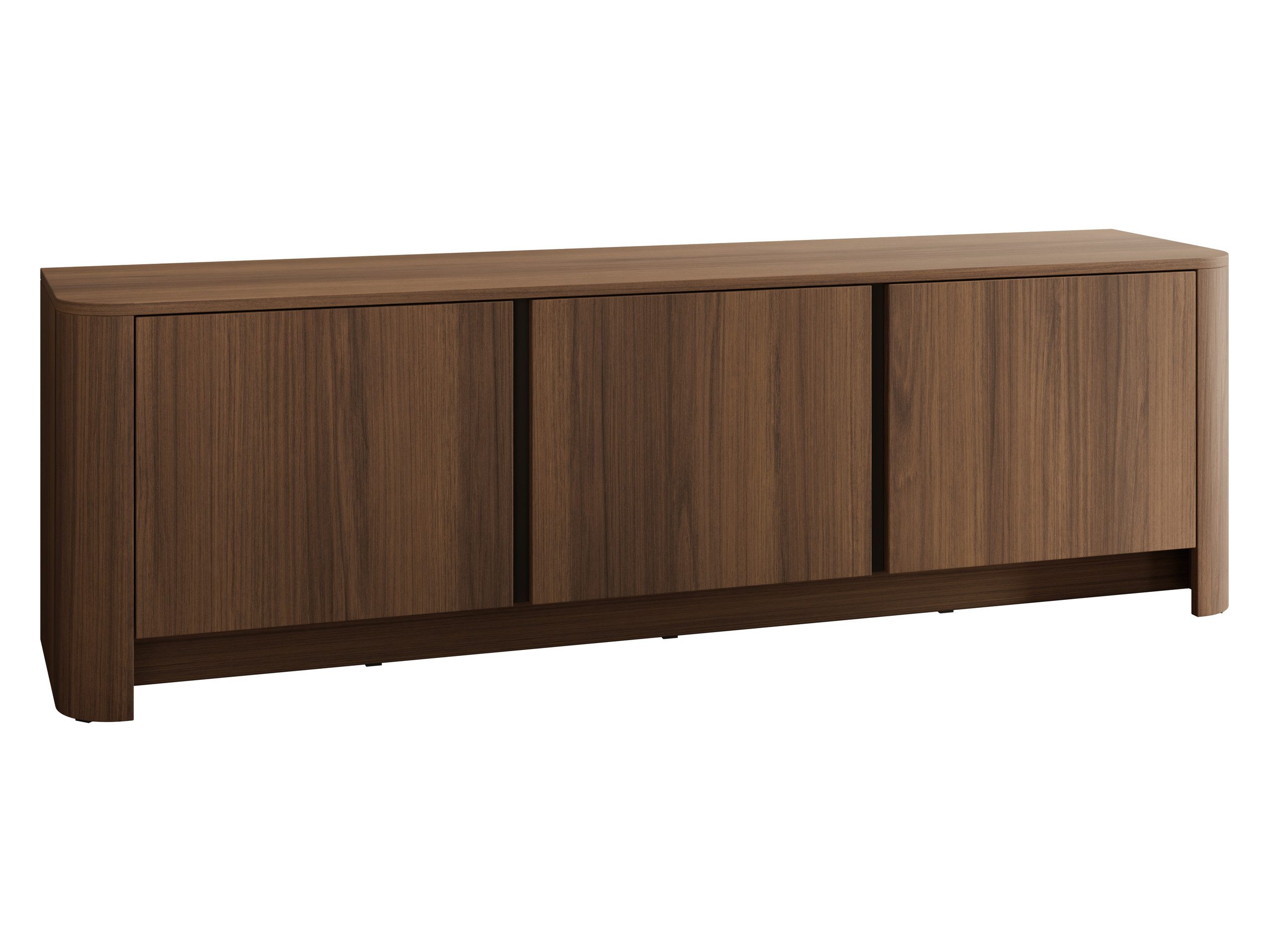 MIRJAN24 TV-Schrank Bari 168 (mit drei Drehtüren) Griffloses Öffnungssystem push to open, 168x39x52 cm
