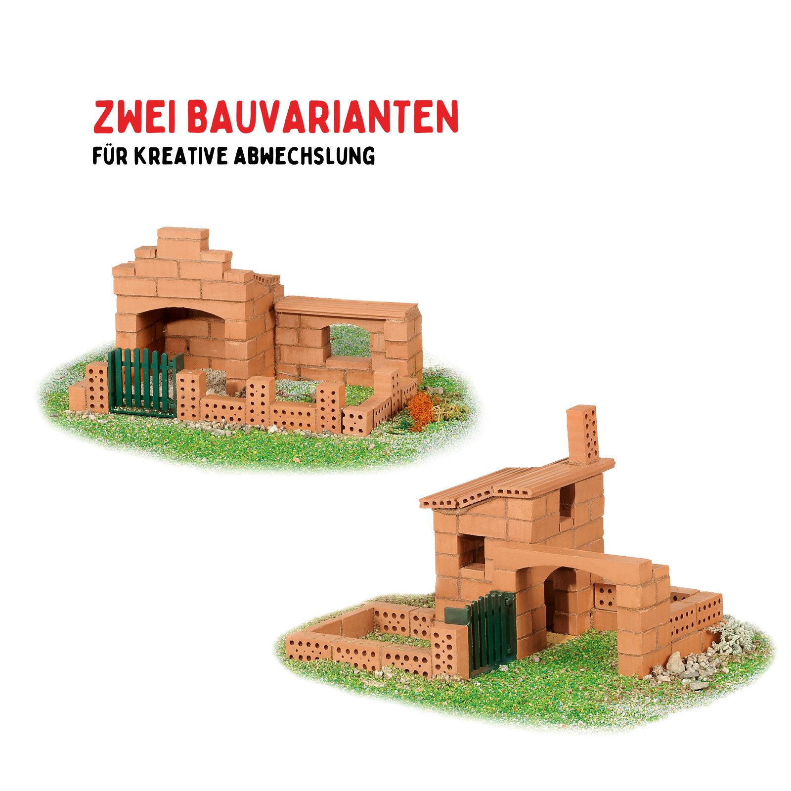 teifoc Finca Steinbaukasten, (Konstruktionsspielzeug mit Mini-Ziegelsteinen günstig online kaufen