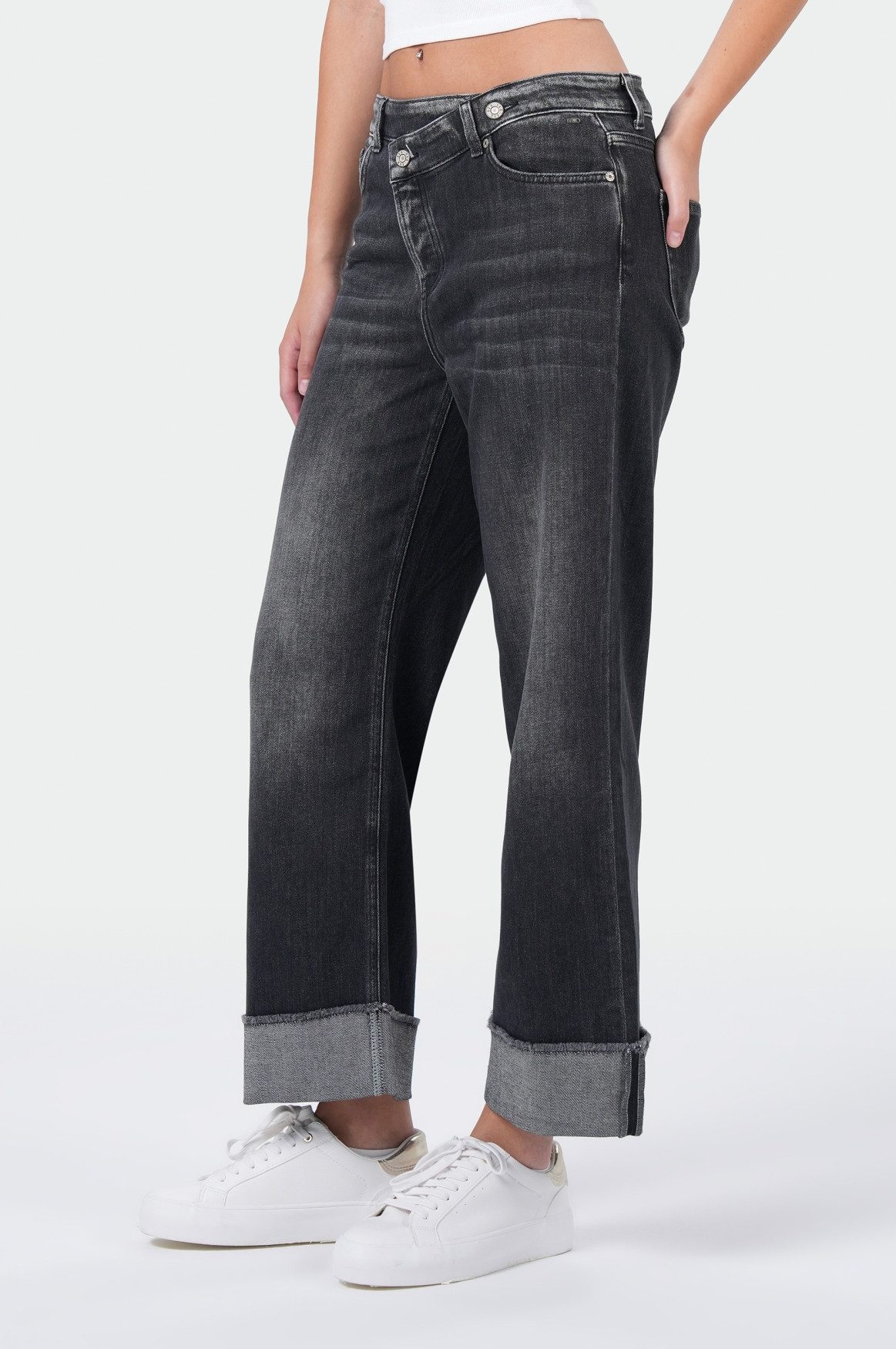 Miracle of Denim Weite Jeans Nubia Wide Leg günstig online kaufen