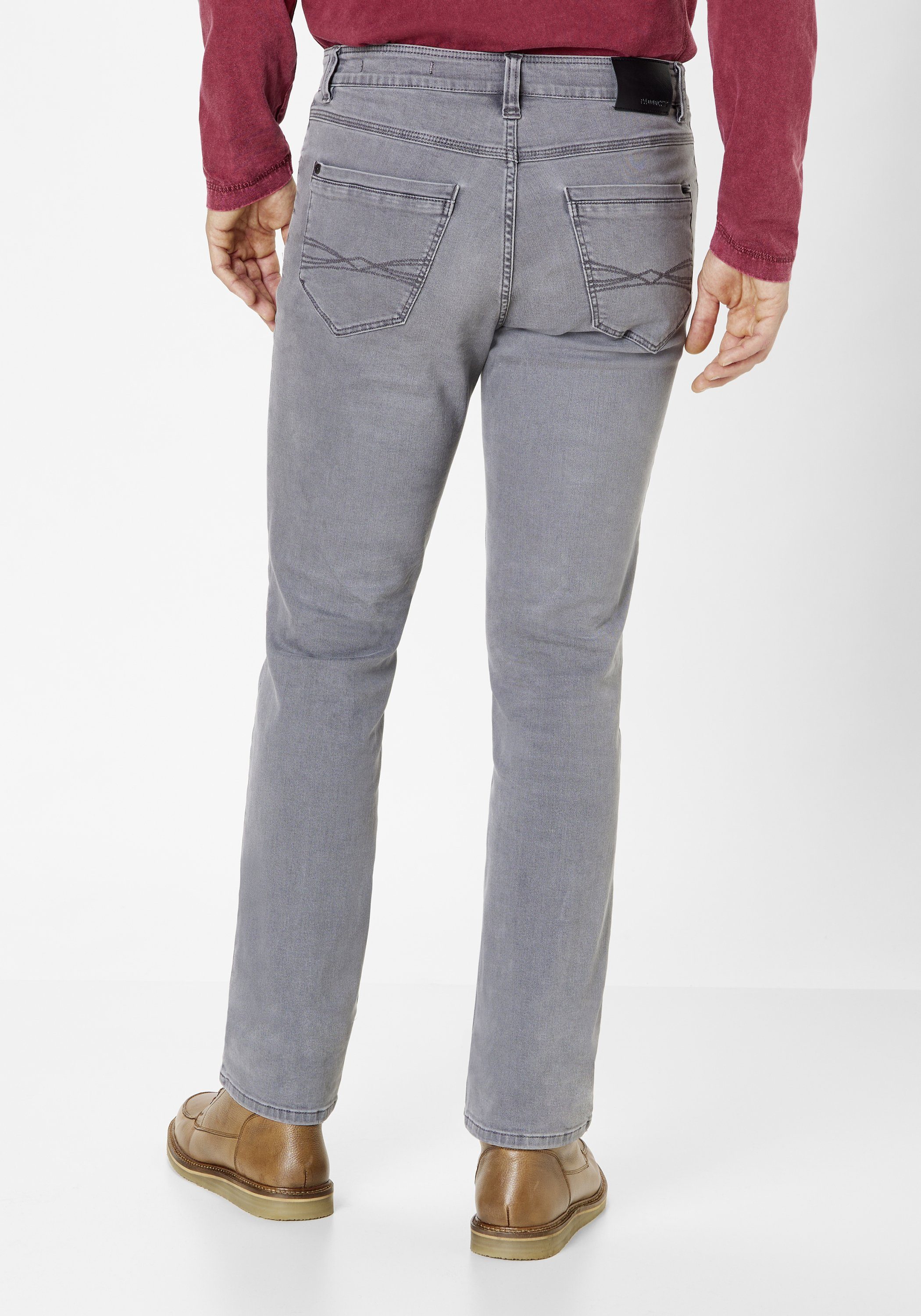 Paddock's 5-Pocket-Jeans RANGER PIPE Slim-Fit Jeans mit Motion&Comfort Super-Stretch