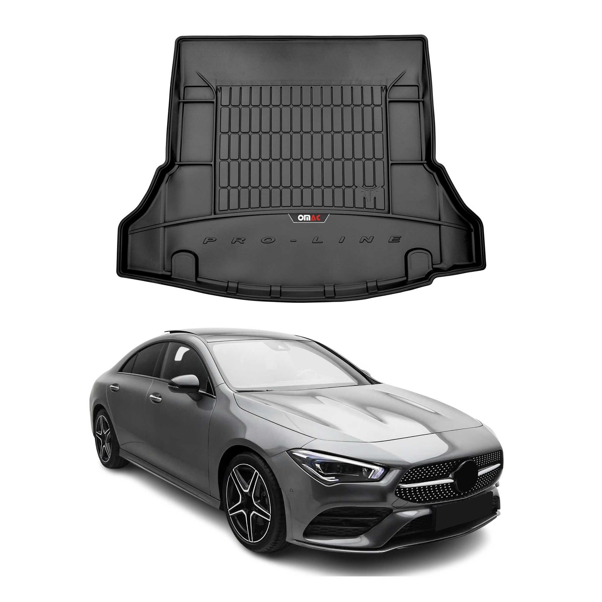 OMAC Kofferraummatte OMAC Kofferraumwanne für Mercedes CLA C118 2019-2025 TPE (1 St), für Mercedes CLA C118 2019-2025 Mercedes CLA C118 2019-2025, Einfache Installation,Antirutsch,Leicht zu reinigen,Leichtgewicht