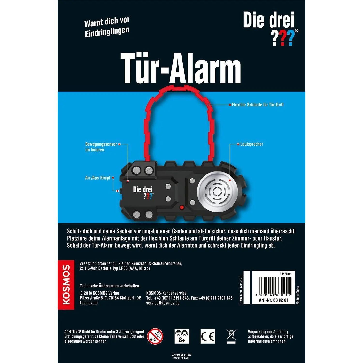 Kosmos Spiel Die drei ??? Tür-Alarm (drei Fragezeichen)