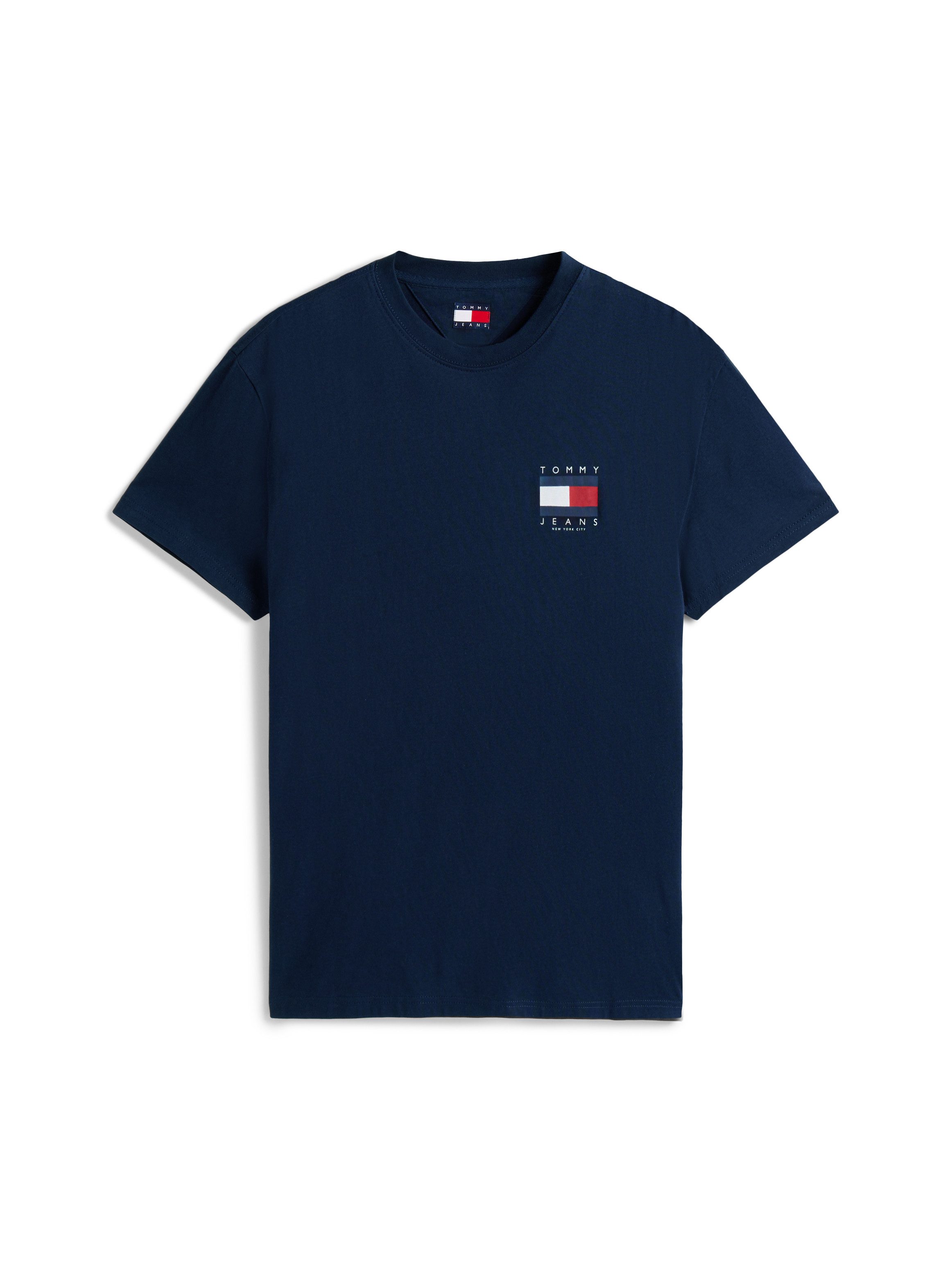 Tommy Jeans T-Shirt TJM REG FLAG GRAPH BCKPRNT T EXT Mit Rundhalsausschnitt – Bild 3 von 5