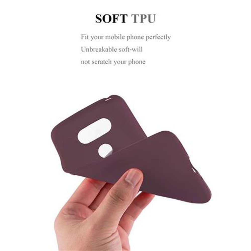 Cadorabo Handyhülle für LG G5 Hülle LG G5, Flexible TPU Silikon Handy Schutzhülle - Hülle - ultra slim