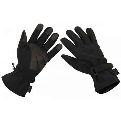 MFHHighDefence Multisporthandschuhe Fingerhandschuhe, Softshell, schwarz - XXL