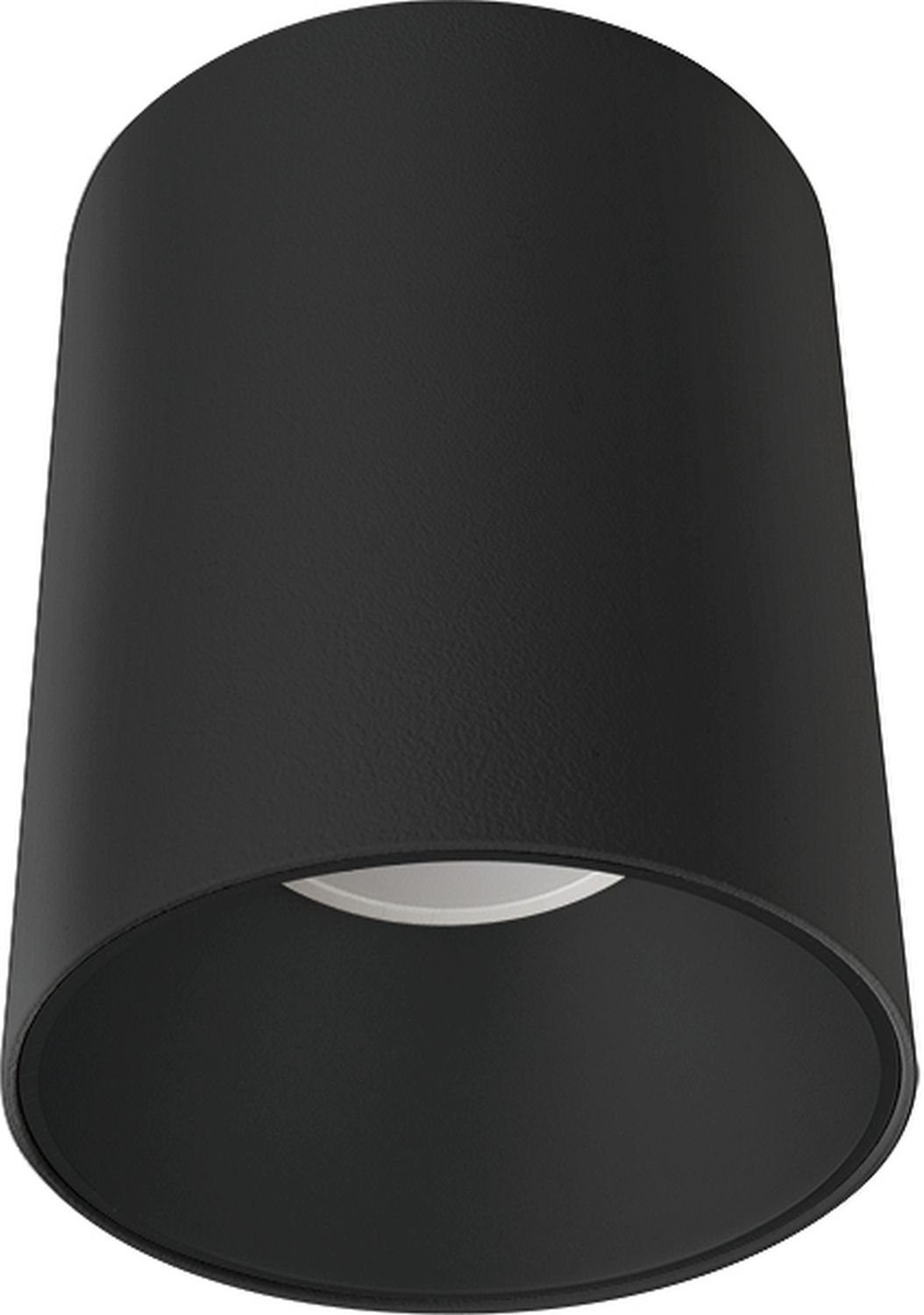 Schwarz rund Deckenlampe Leuchtmittel, Modern Schlafzimmer Deckenleuchte ohne Ø8,9cm Licht-Erlebnisse EYE, GU10