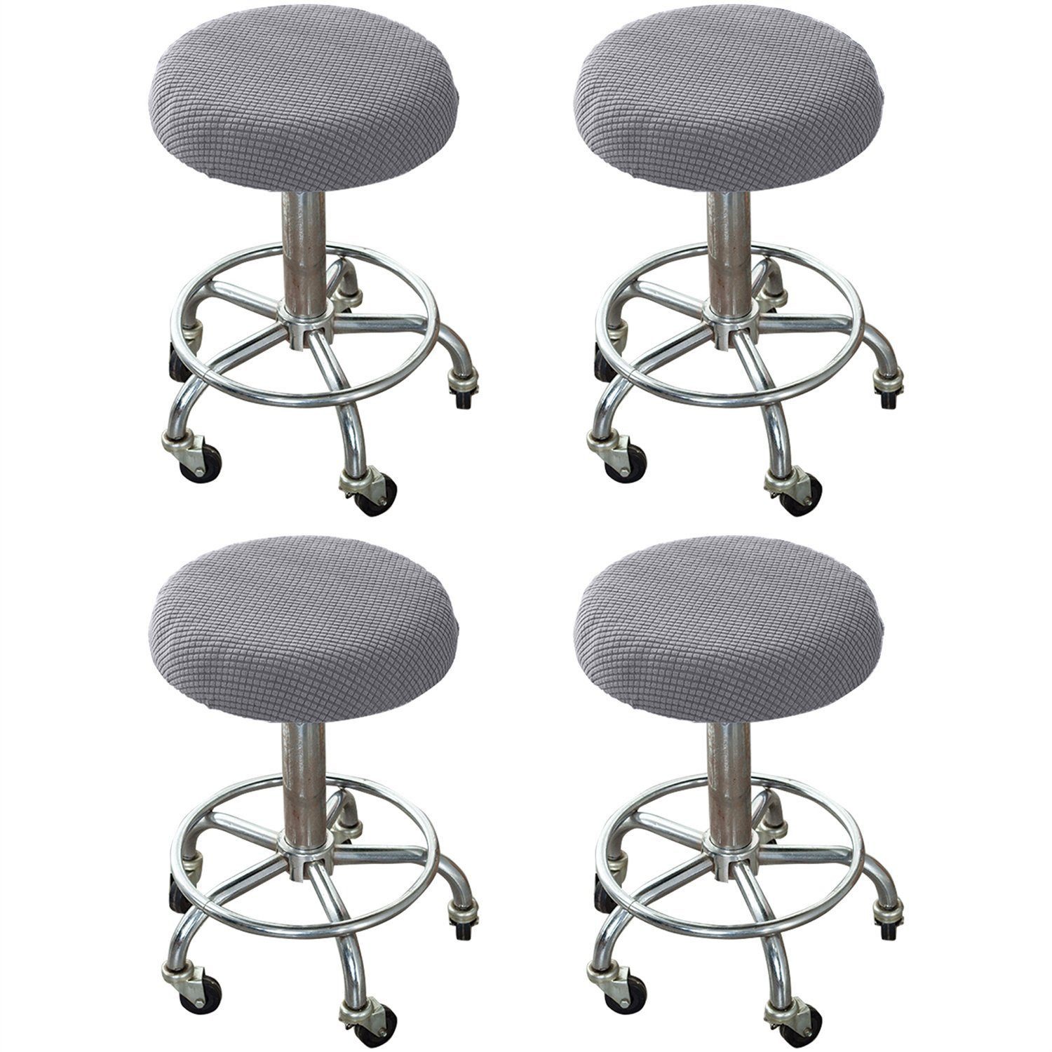 BYSURE Stuhlhusse, Stretch Runde Hocker- Bar günstig online kaufen