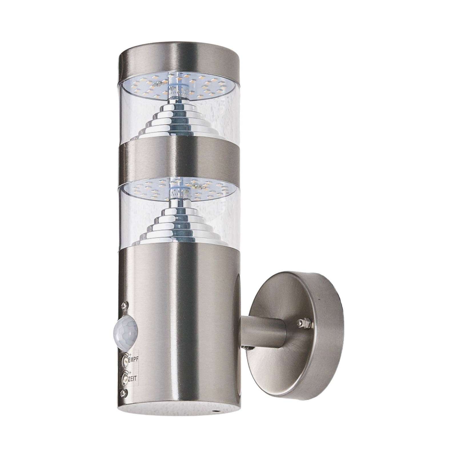 Lindby Außen-Wandleuchte Lanea, LED 9 W gesamt, warmweiß